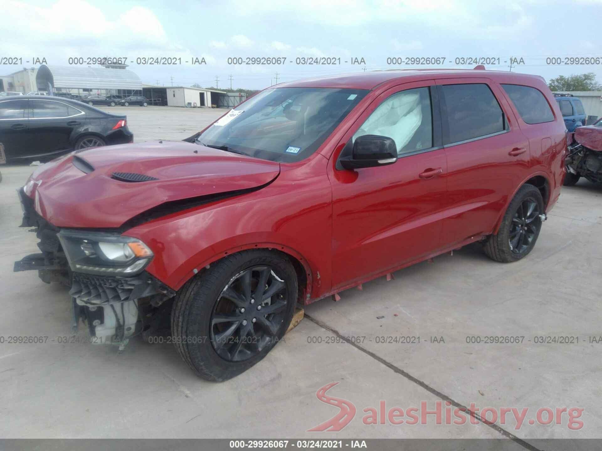 1C4SDHCTXJC113990 2018 DODGE DURANGO