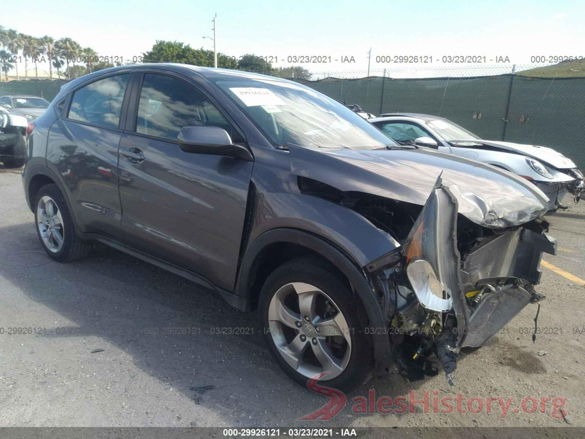 3CZRU5H33HM722444 2017 HONDA HR-V