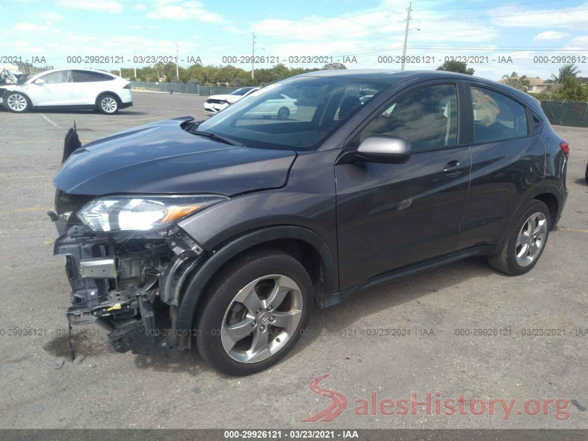 3CZRU5H33HM722444 2017 HONDA HR-V