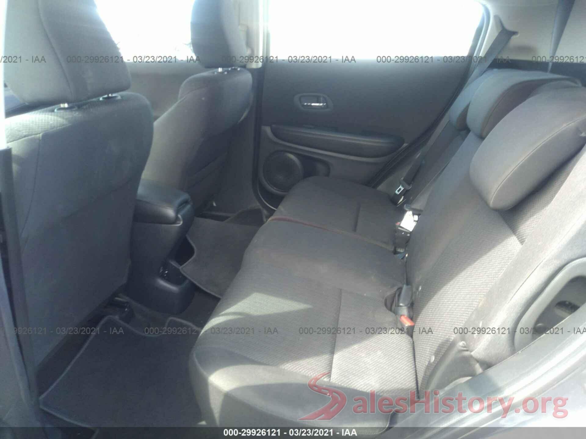 3CZRU5H33HM722444 2017 HONDA HR-V