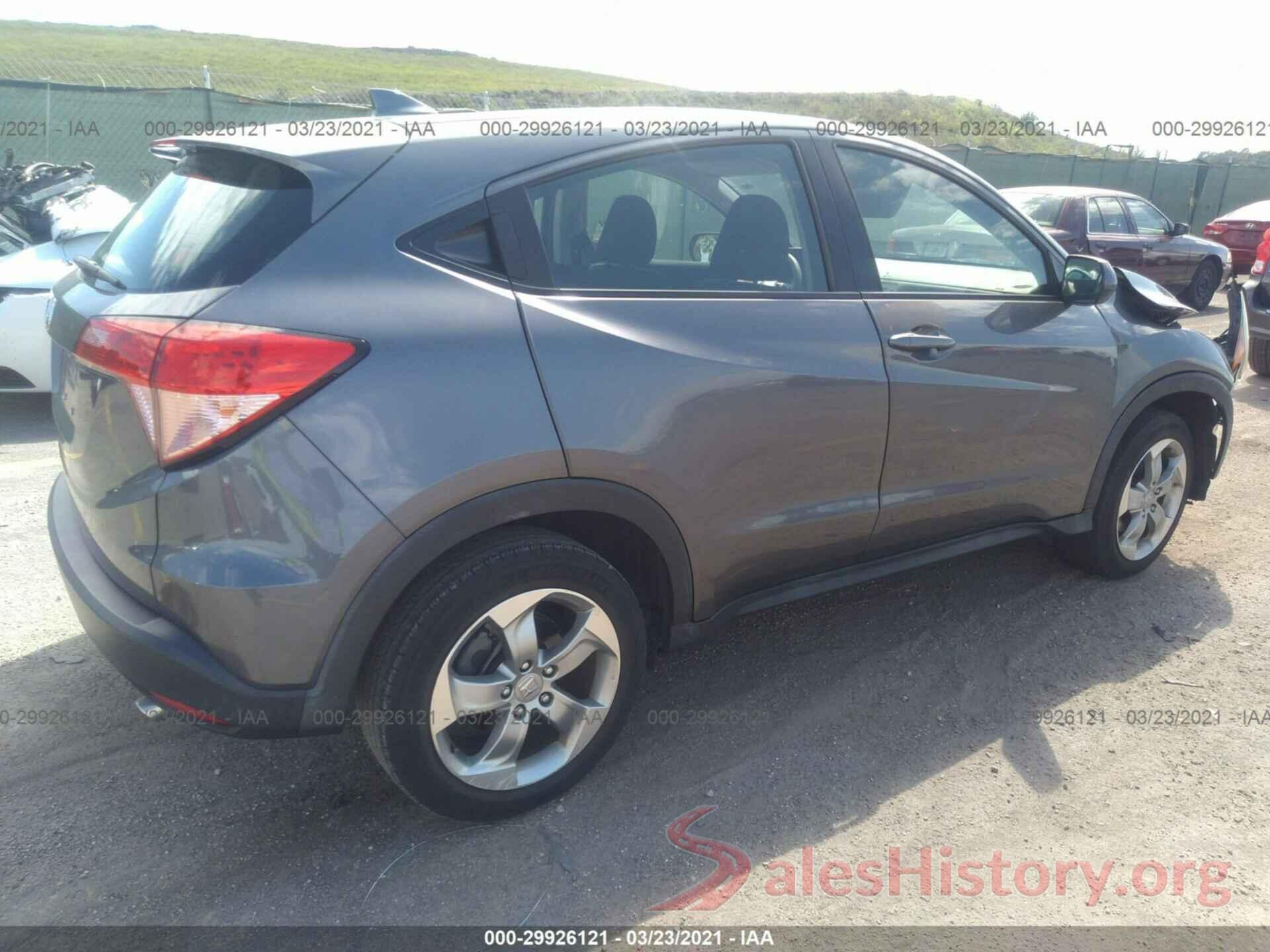 3CZRU5H33HM722444 2017 HONDA HR-V