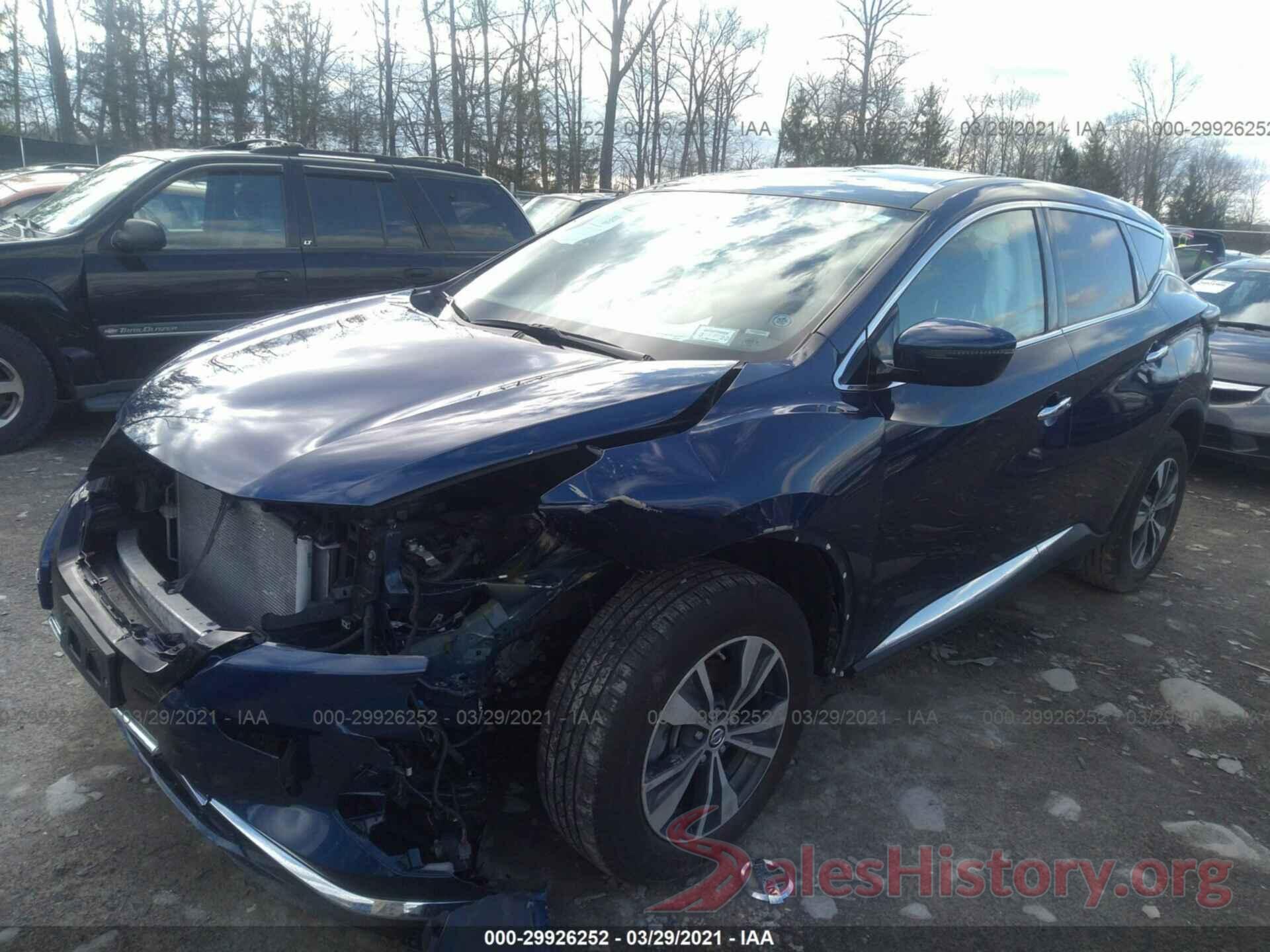 5N1AZ2MS8KN123368 2019 NISSAN MURANO