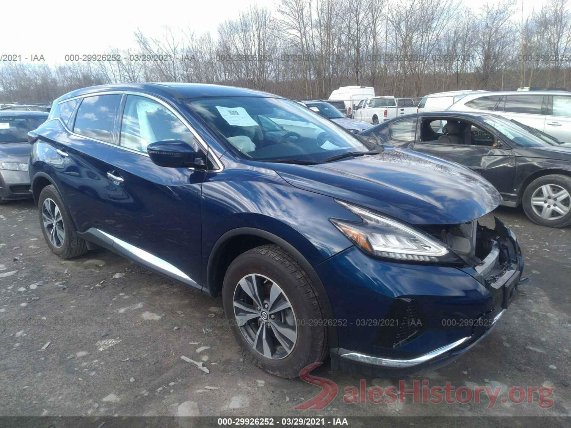 5N1AZ2MS8KN123368 2019 NISSAN MURANO