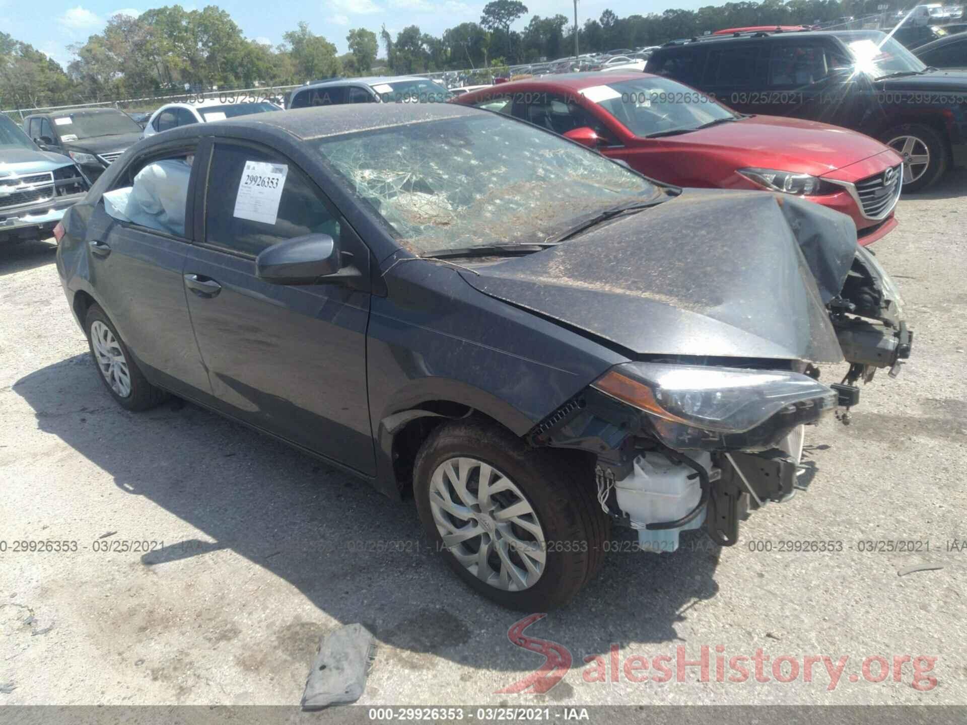 5YFBURHEXKP909213 2019 TOYOTA COROLLA