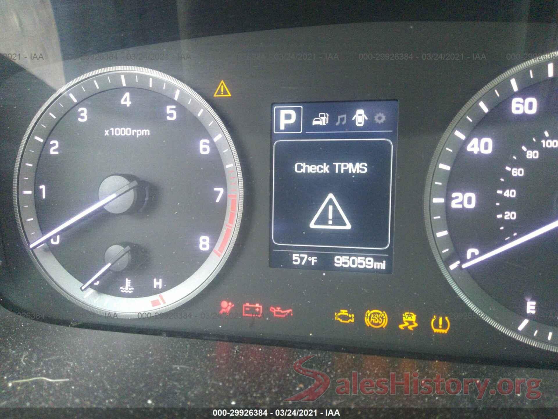 5NPE24AFXGH343857 2016 HYUNDAI SONATA