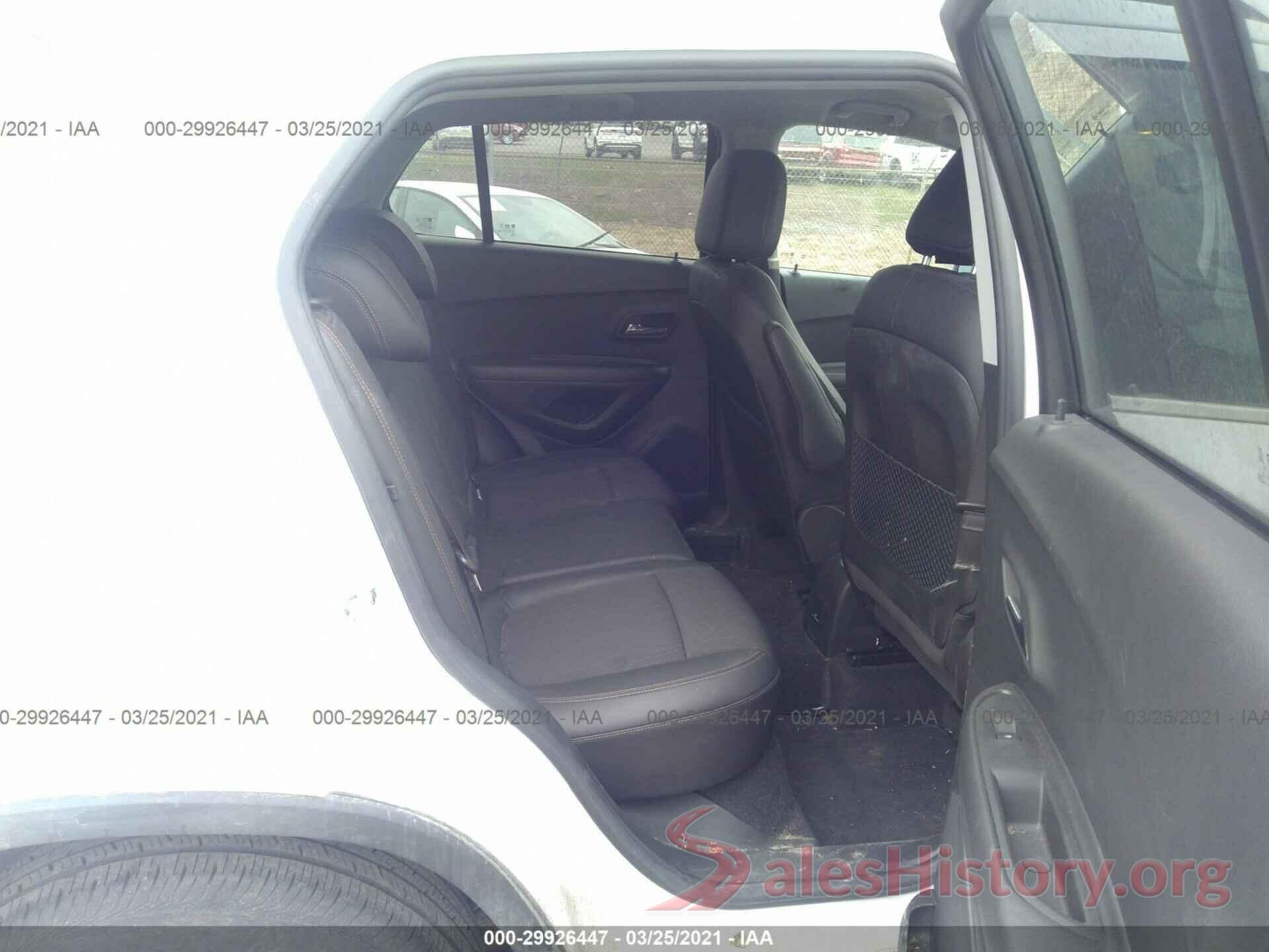 KL7CJPSB2LB029541 2020 CHEVROLET TRAX