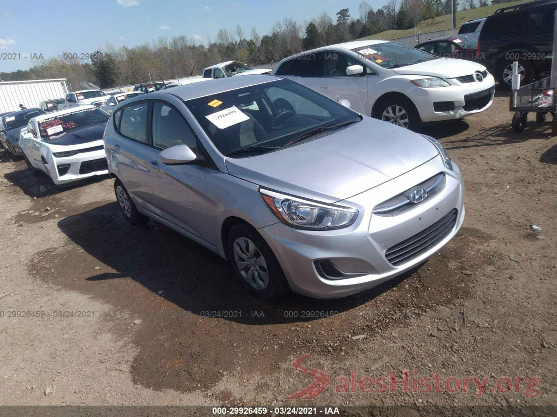 KMHCT5AE1HU325302 2017 HYUNDAI ACCENT