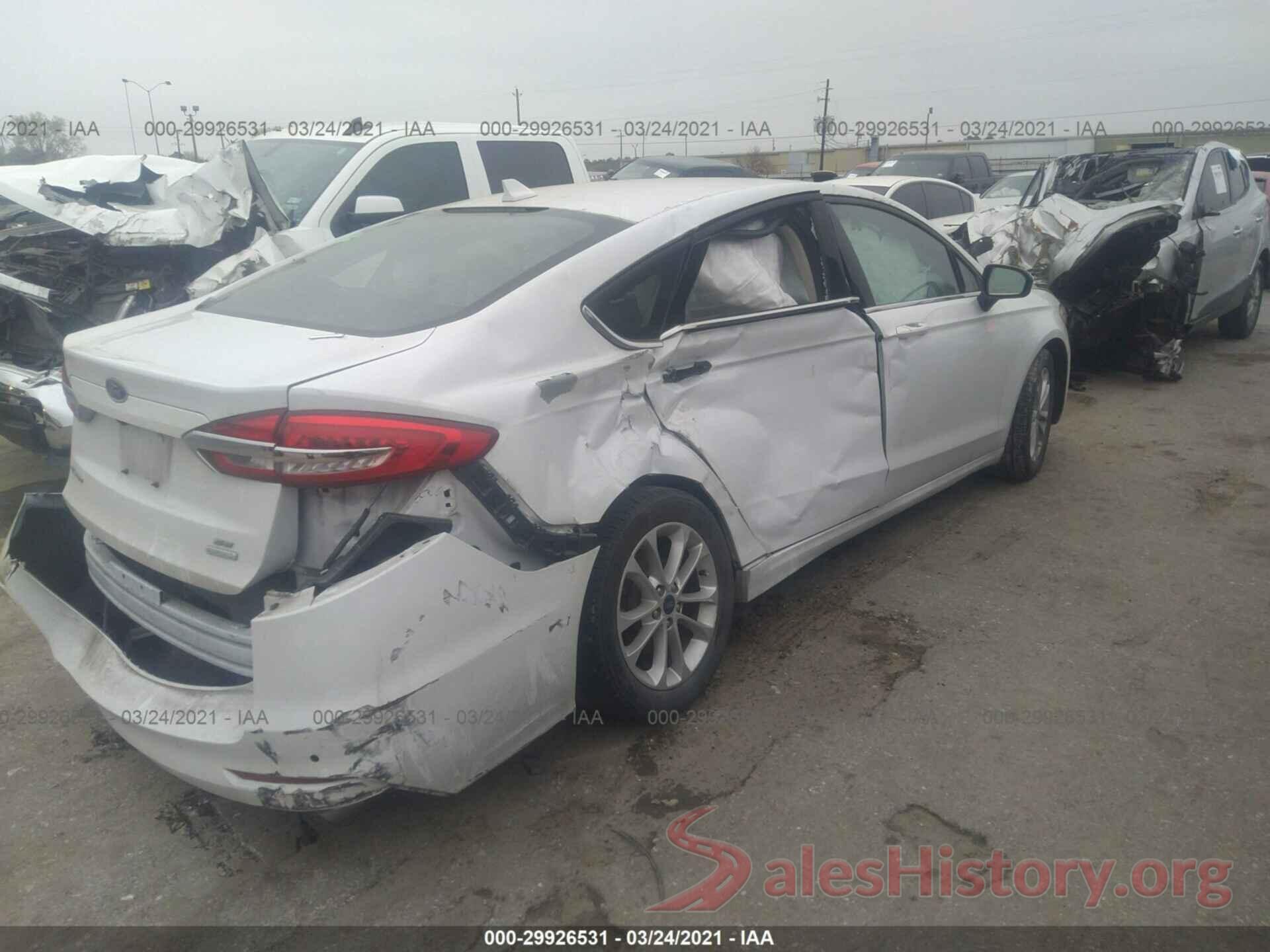 3FA6P0HD7KR171656 2019 FORD FUSION