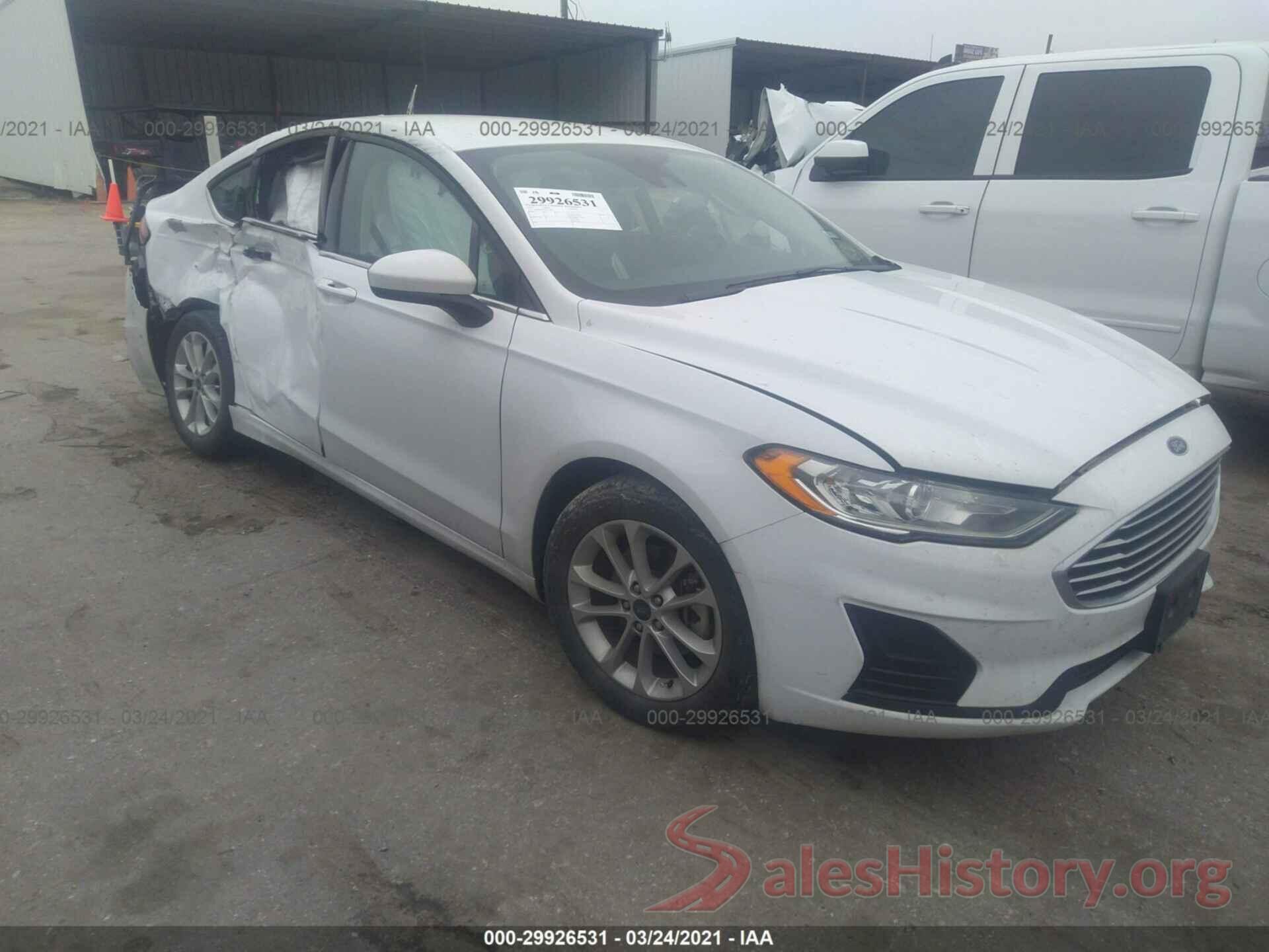 3FA6P0HD7KR171656 2019 FORD FUSION