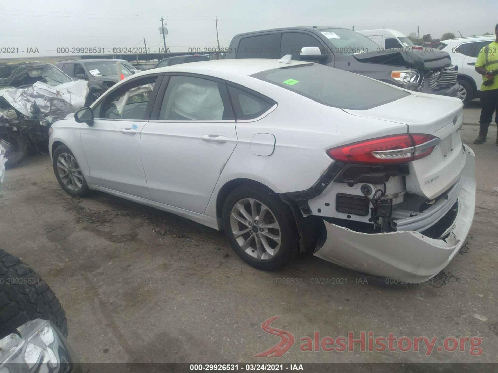 3FA6P0HD7KR171656 2019 FORD FUSION