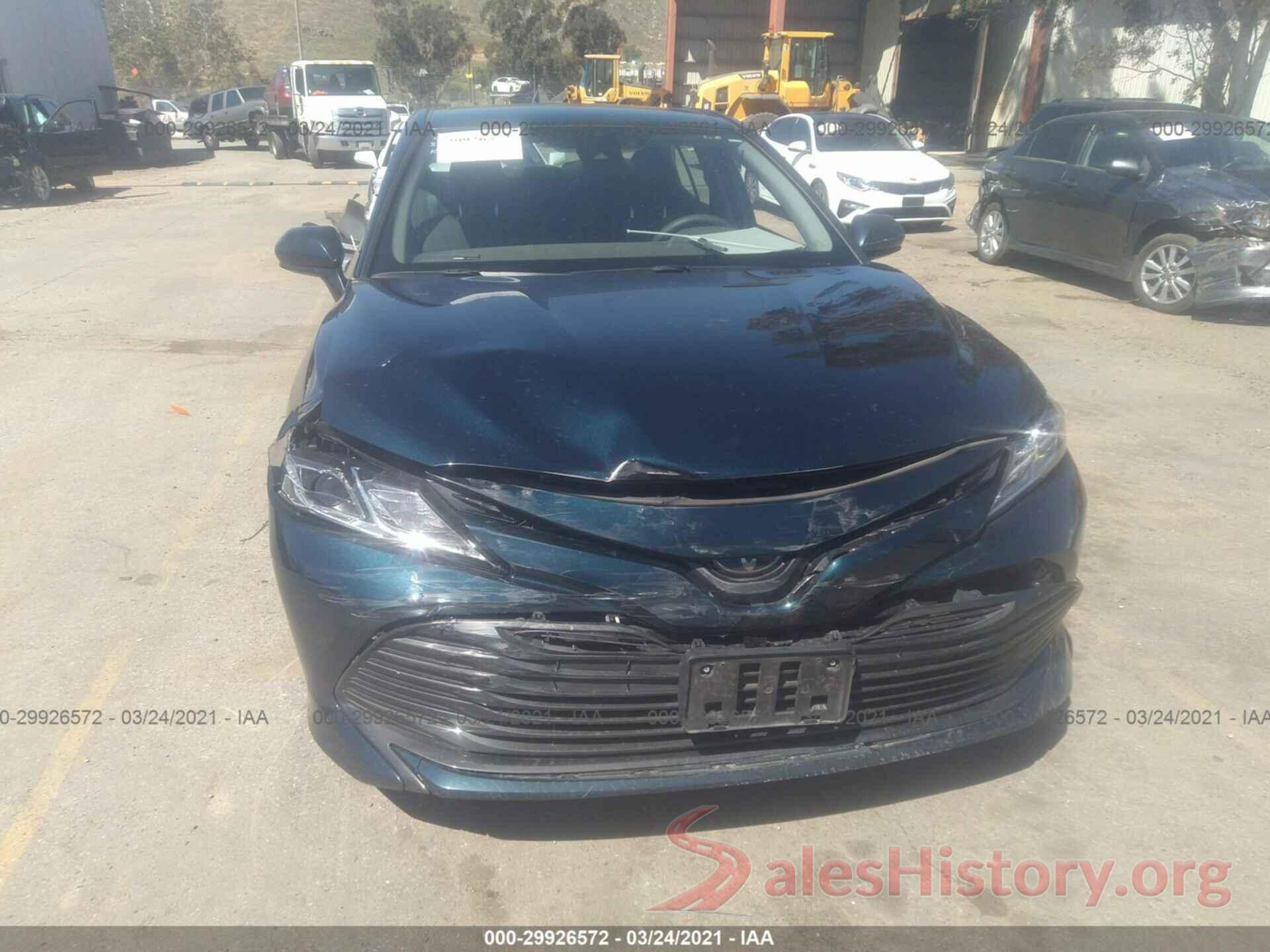 4T1B11HK0KU263050 2019 TOYOTA CAMRY