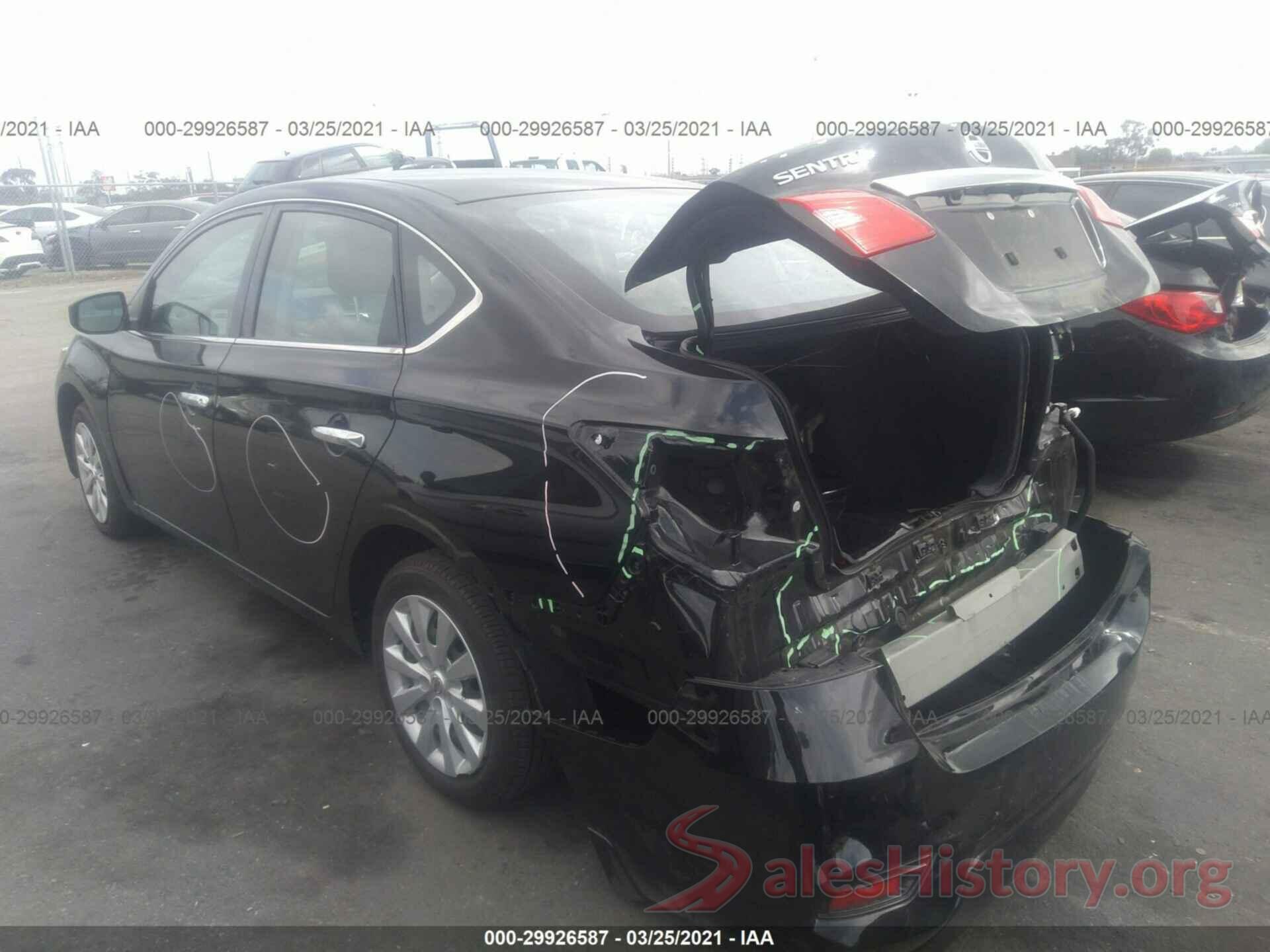 3N1AB7AP8KY388318 2019 NISSAN SENTRA