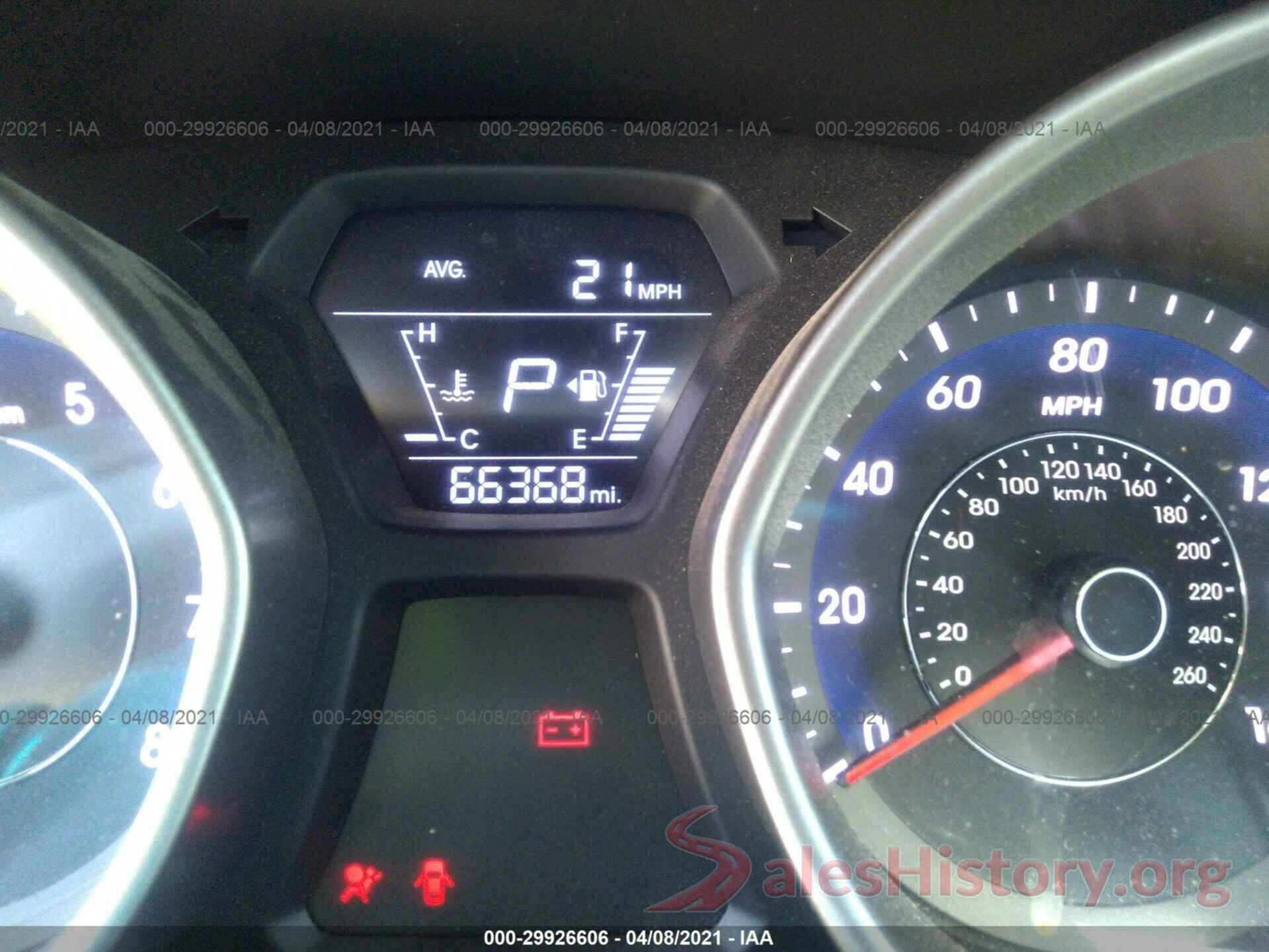 5NPDH4AE3GH764143 2016 HYUNDAI ELANTRA