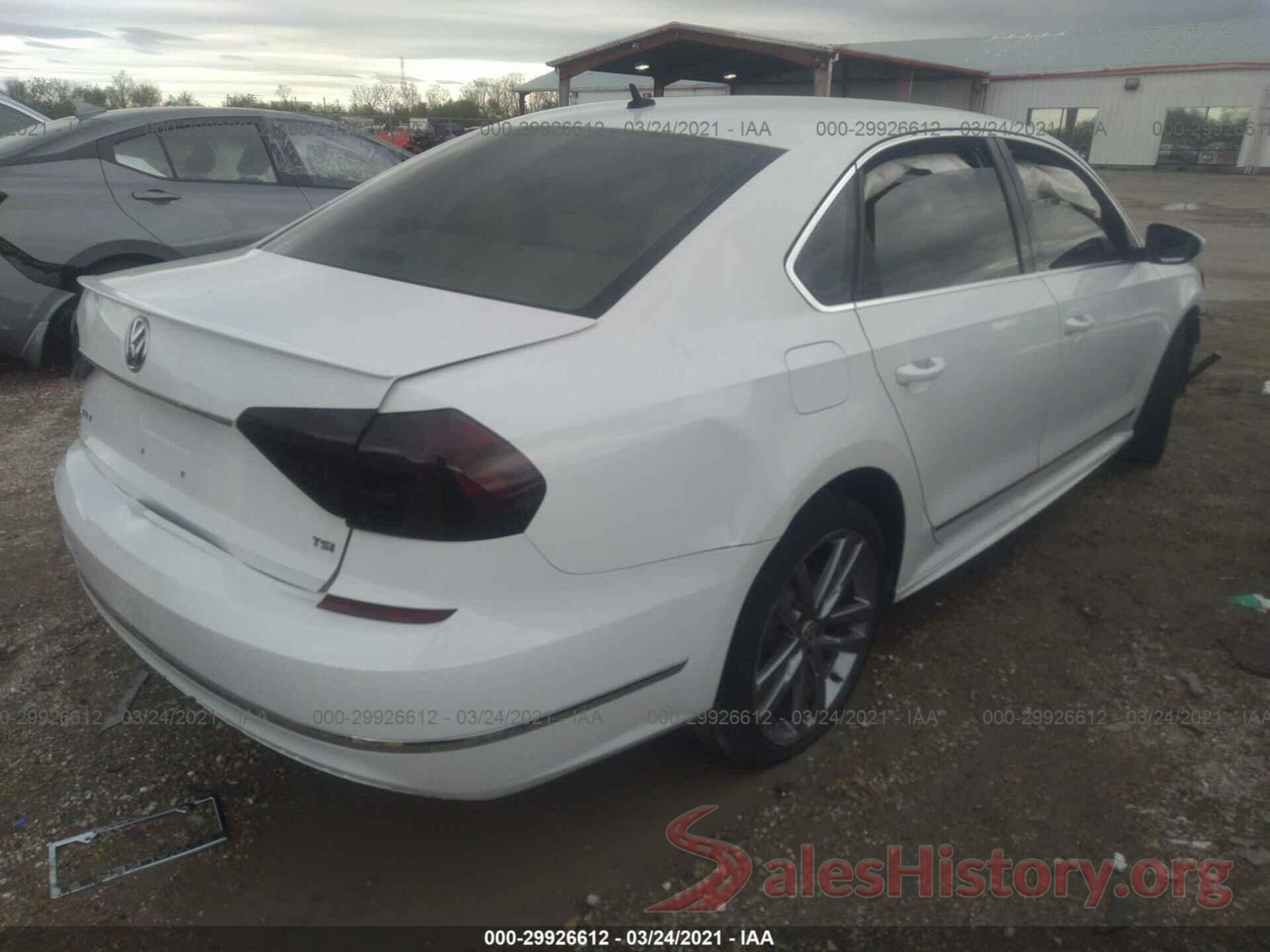 1VWAT7A31GC053986 2016 VOLKSWAGEN PASSAT