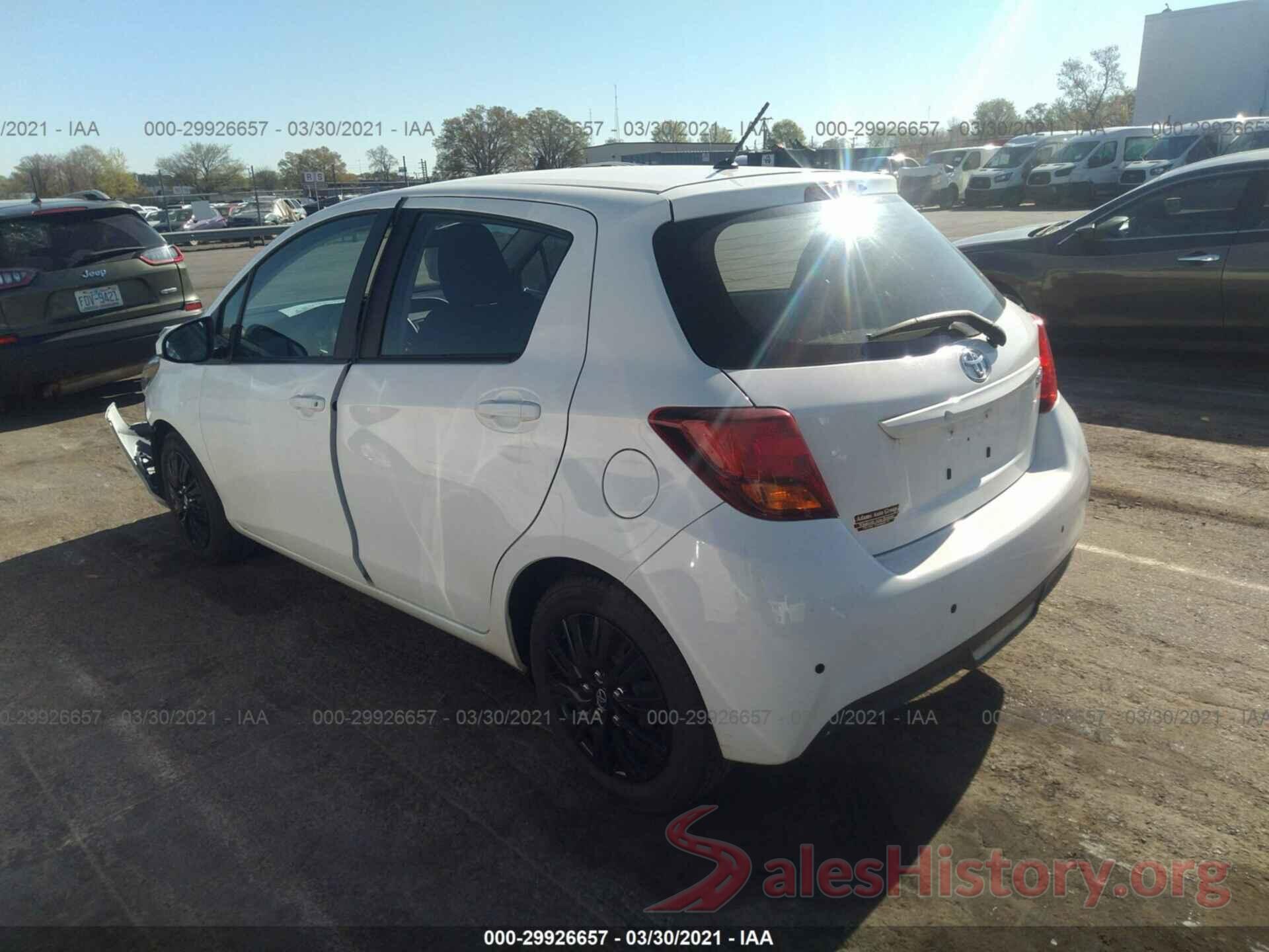 VNKKTUD36HA073544 2017 TOYOTA YARIS