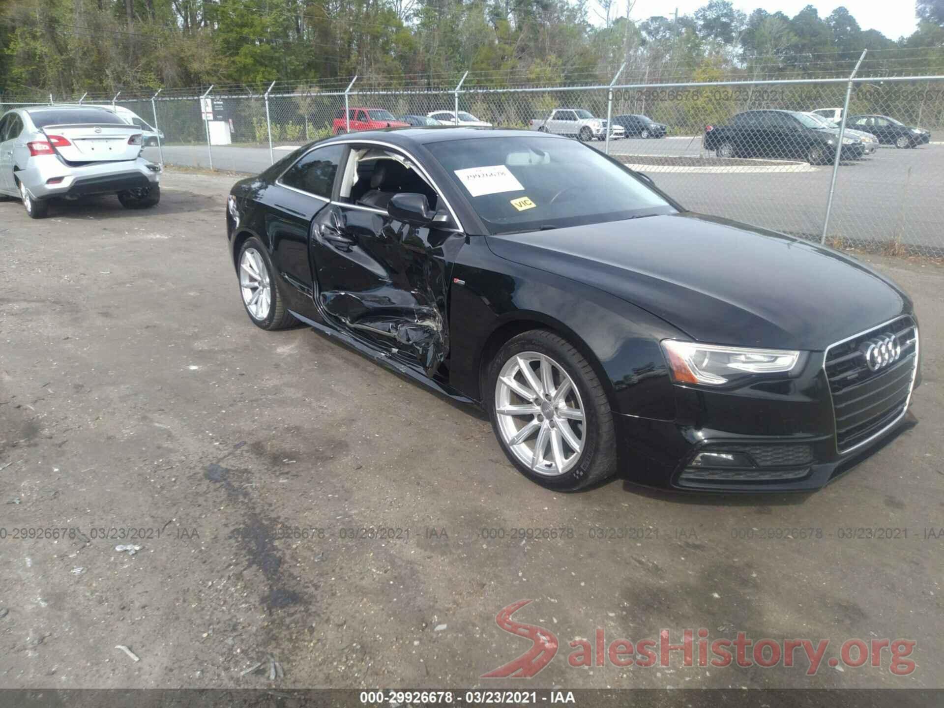 WAUM2AFR1GA024431 2016 AUDI A5