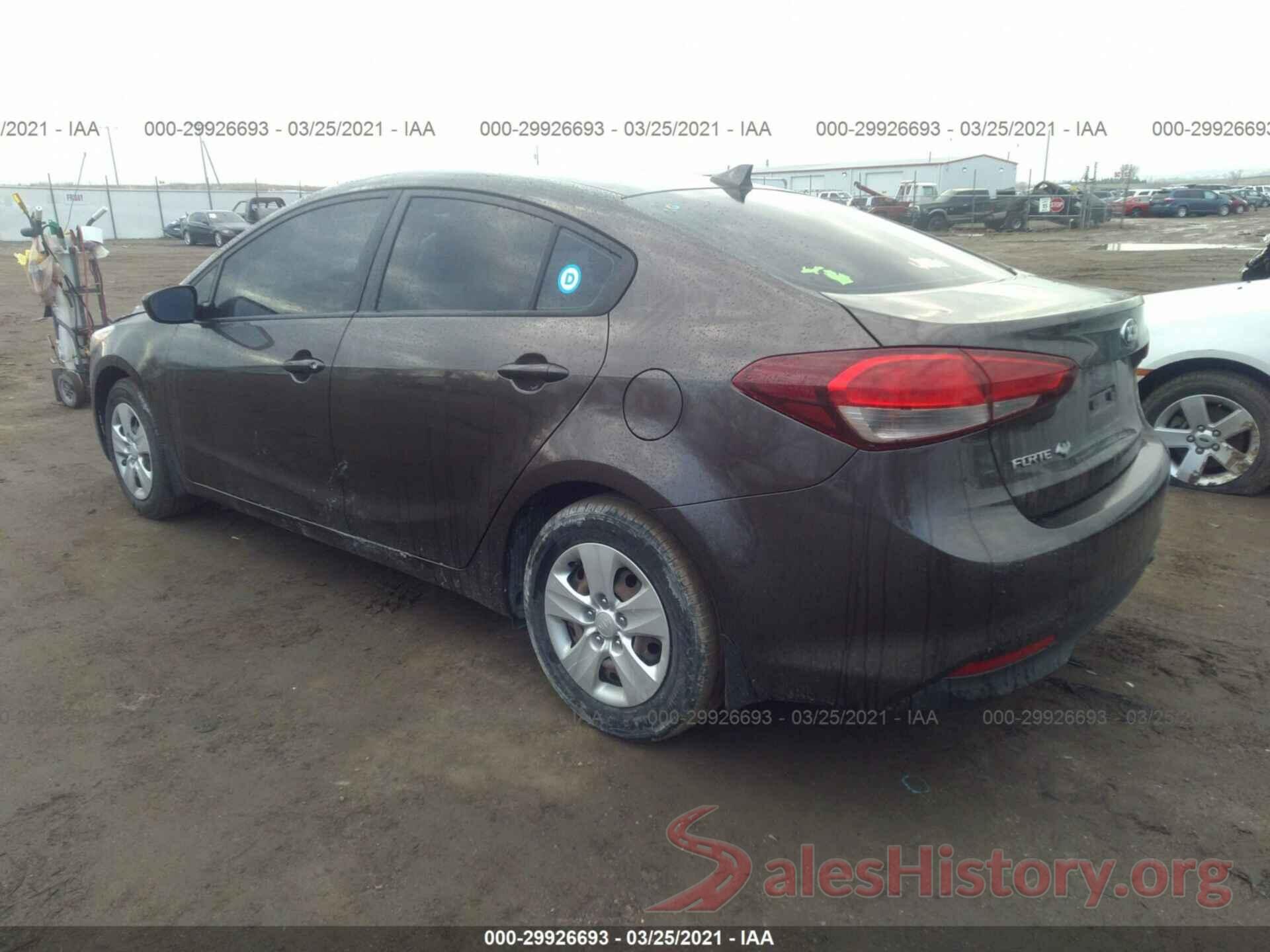 3KPFL4A76HE010751 2017 KIA FORTE