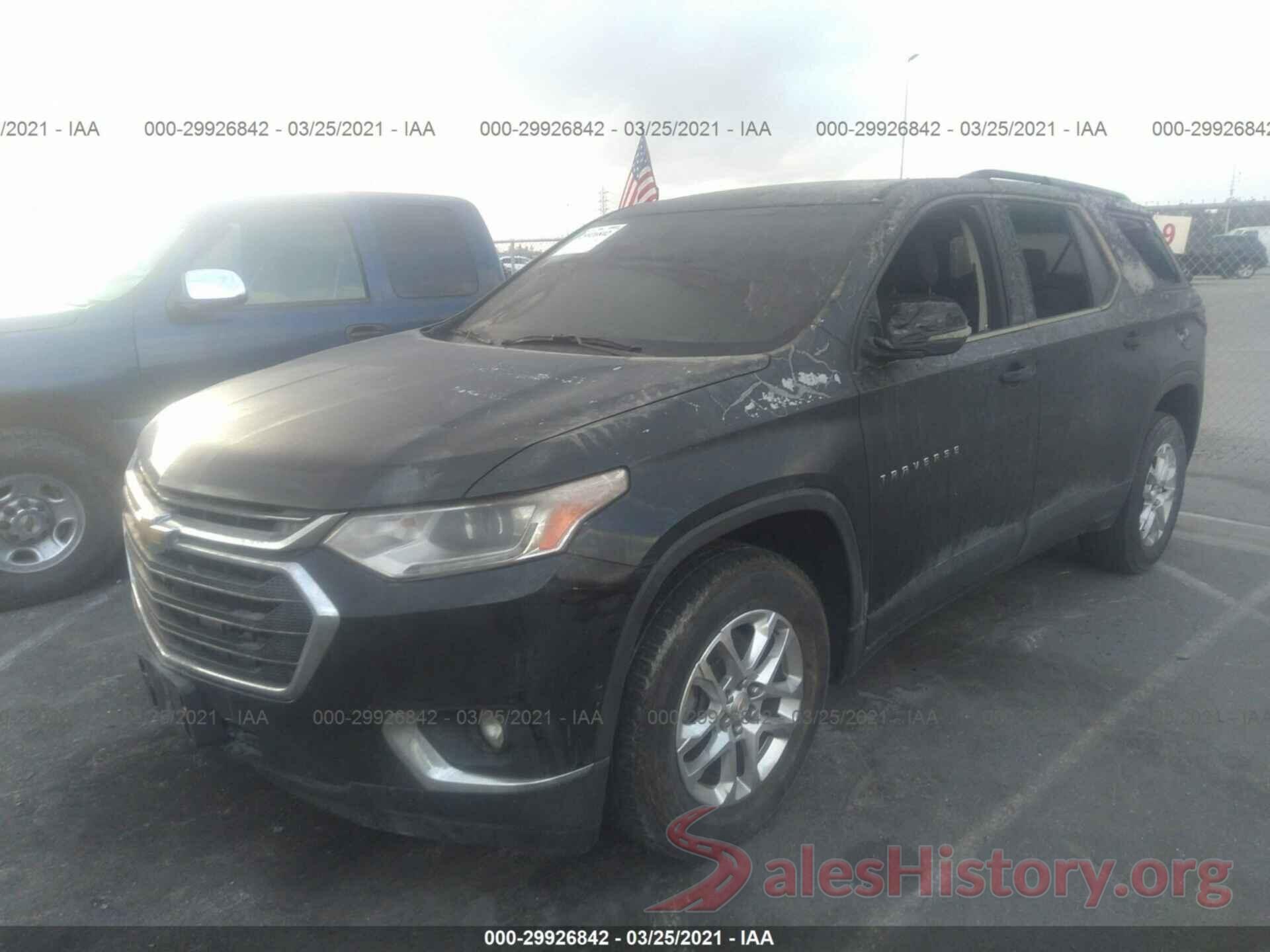 1GNERGKW1JJ165077 2018 CHEVROLET TRAVERSE