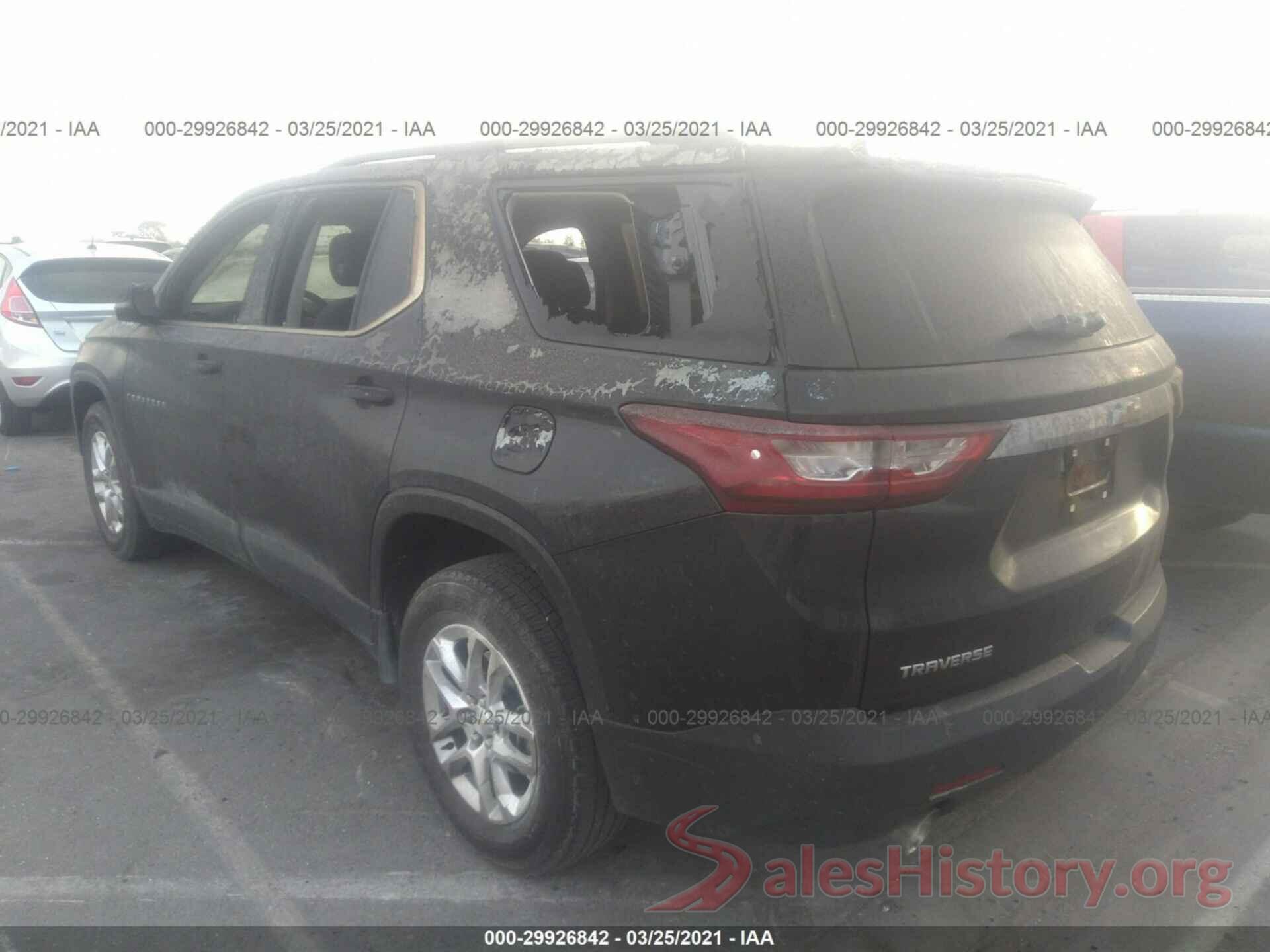 1GNERGKW1JJ165077 2018 CHEVROLET TRAVERSE