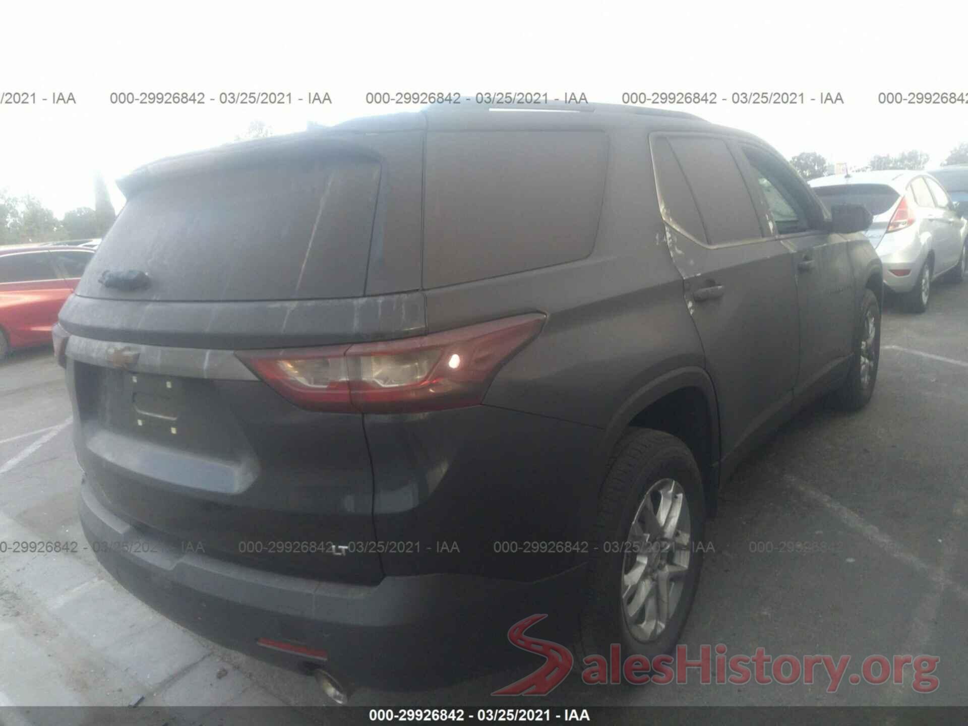 1GNERGKW1JJ165077 2018 CHEVROLET TRAVERSE