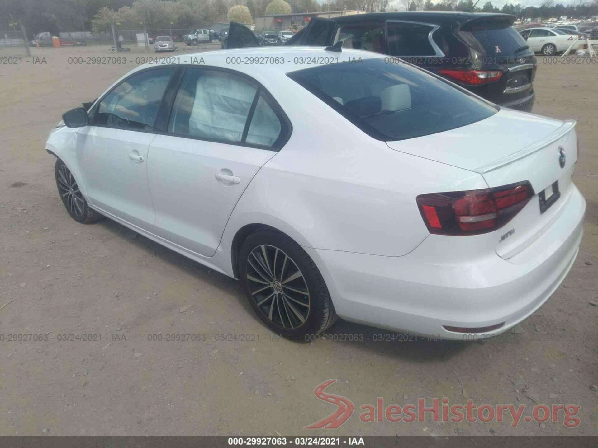 3VWD17AJ3HM282445 2017 VOLKSWAGEN JETTA