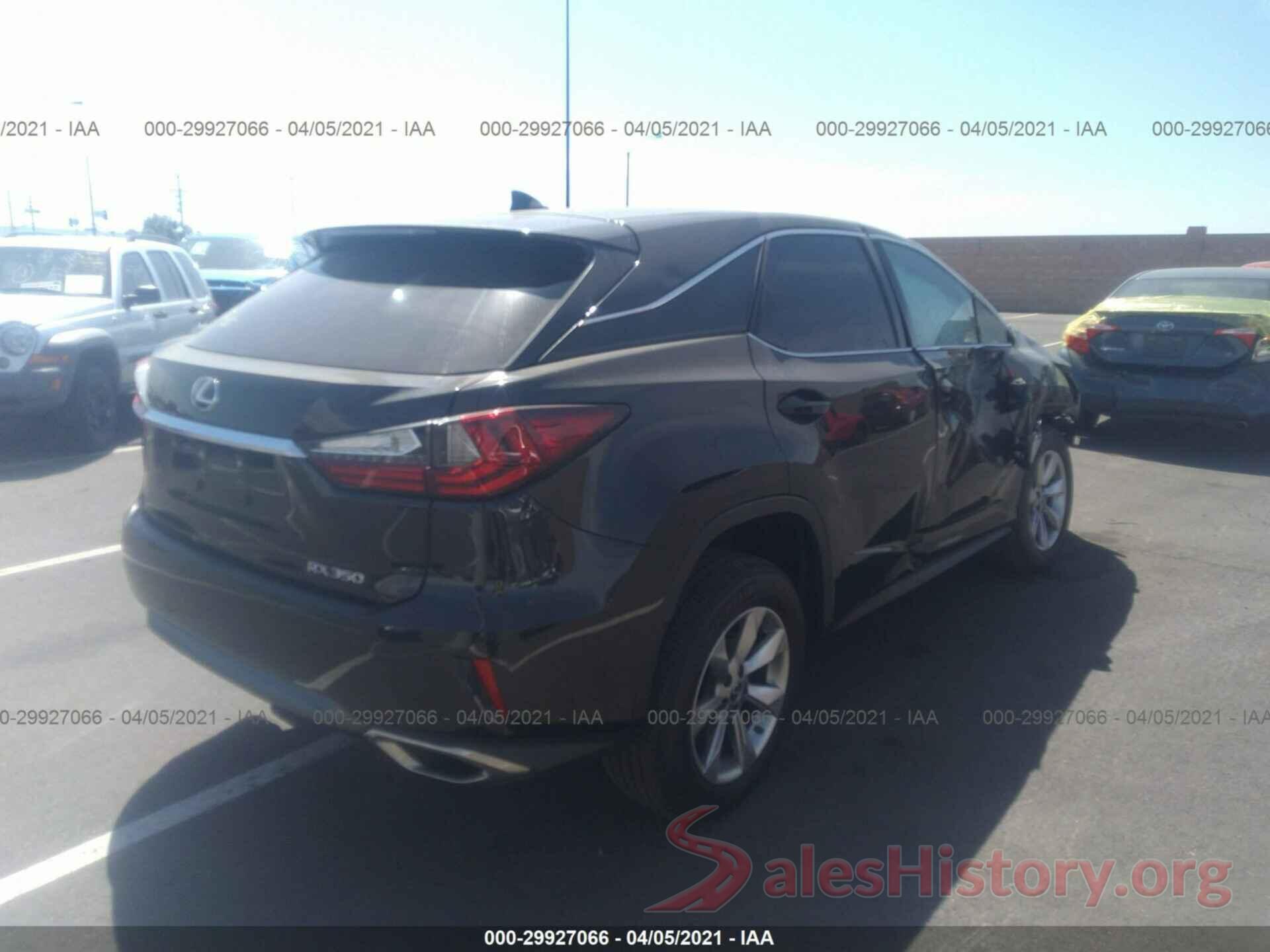 2T2ZZMCA9KC130999 2019 LEXUS RX