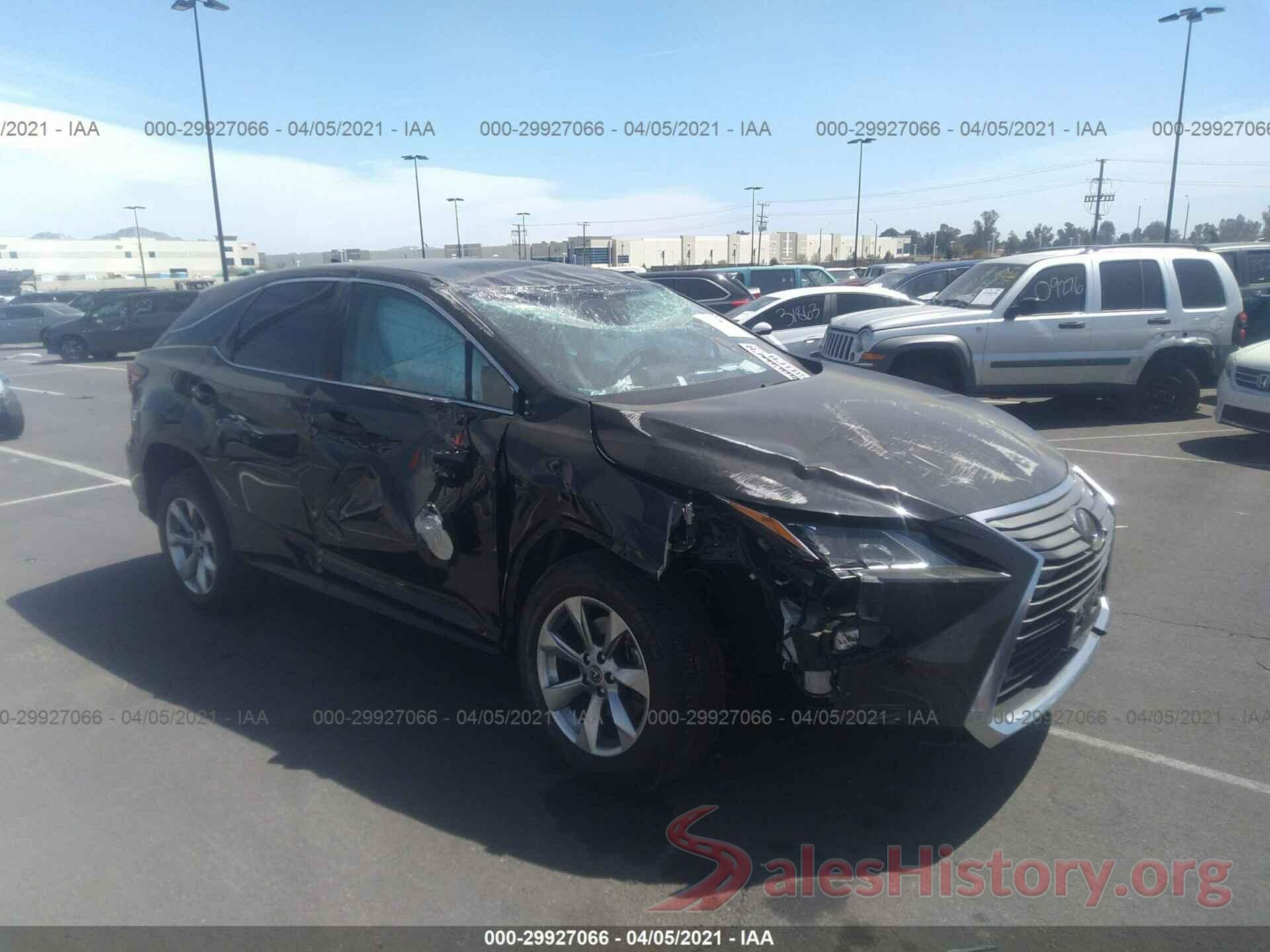 2T2ZZMCA9KC130999 2019 LEXUS RX