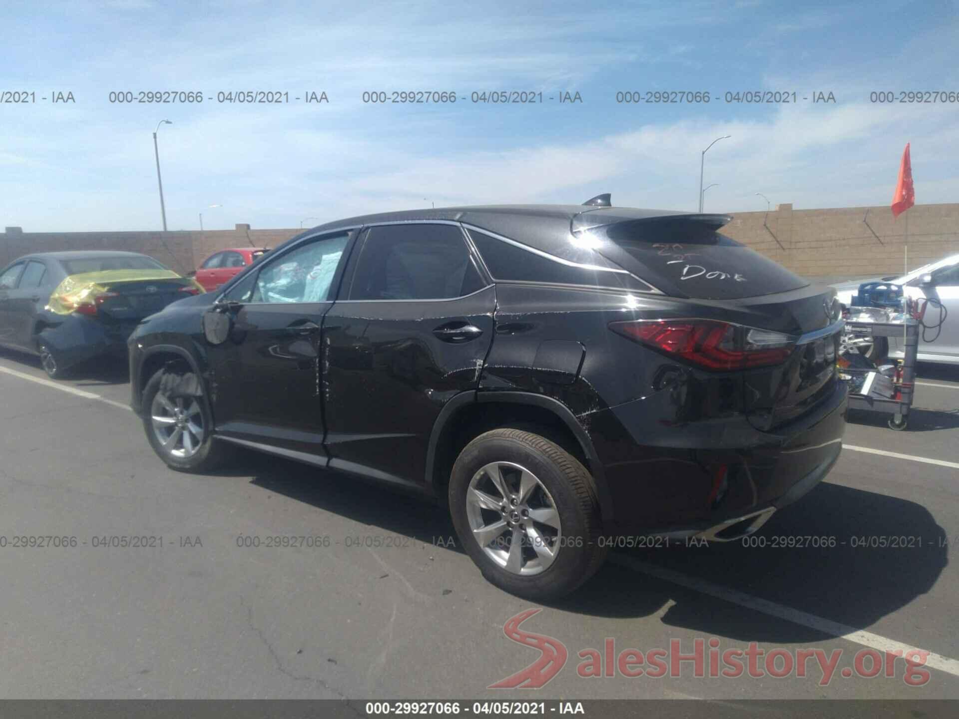 2T2ZZMCA9KC130999 2019 LEXUS RX