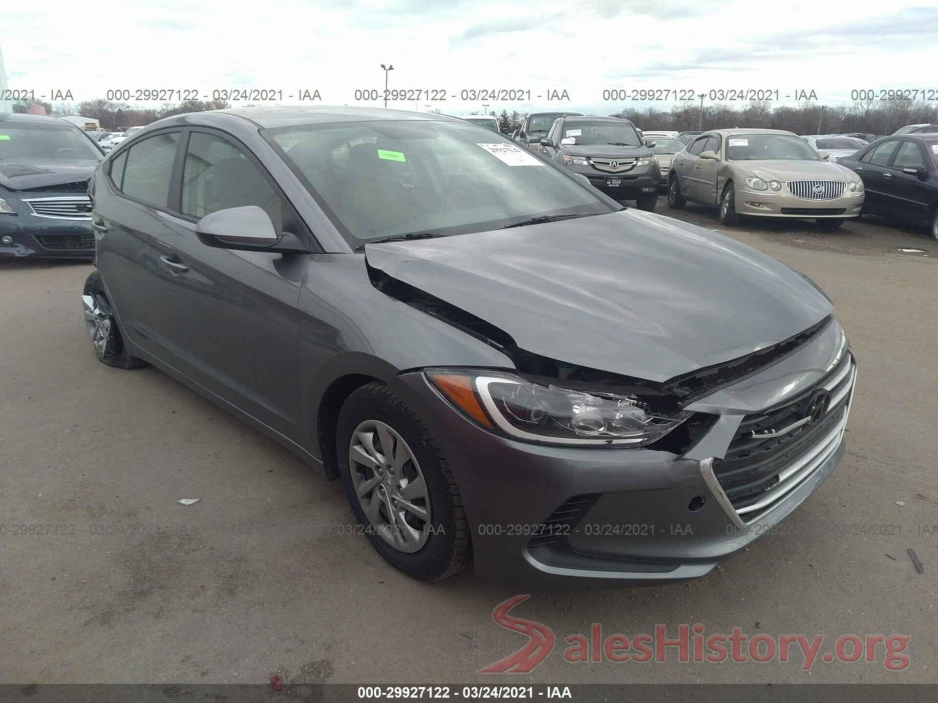 KMHD74LF0HU150761 2017 HYUNDAI ELANTRA