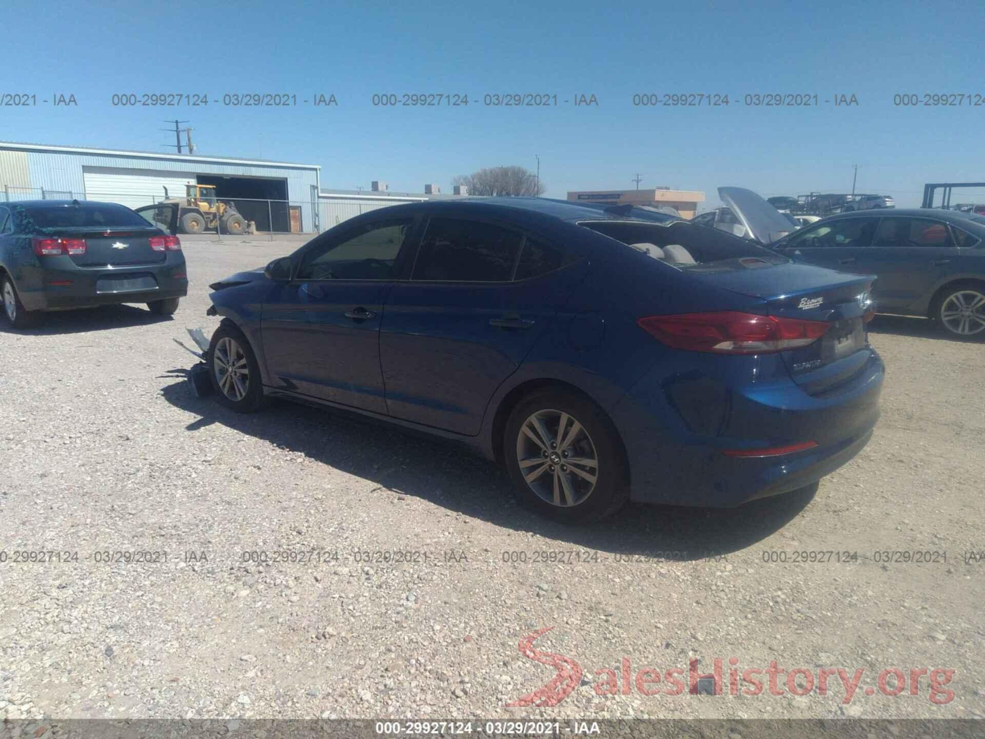 5NPD84LF9JH288784 2018 HYUNDAI ELANTRA