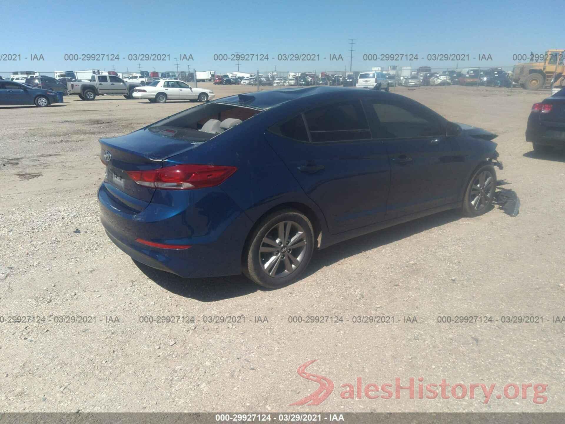 5NPD84LF9JH288784 2018 HYUNDAI ELANTRA