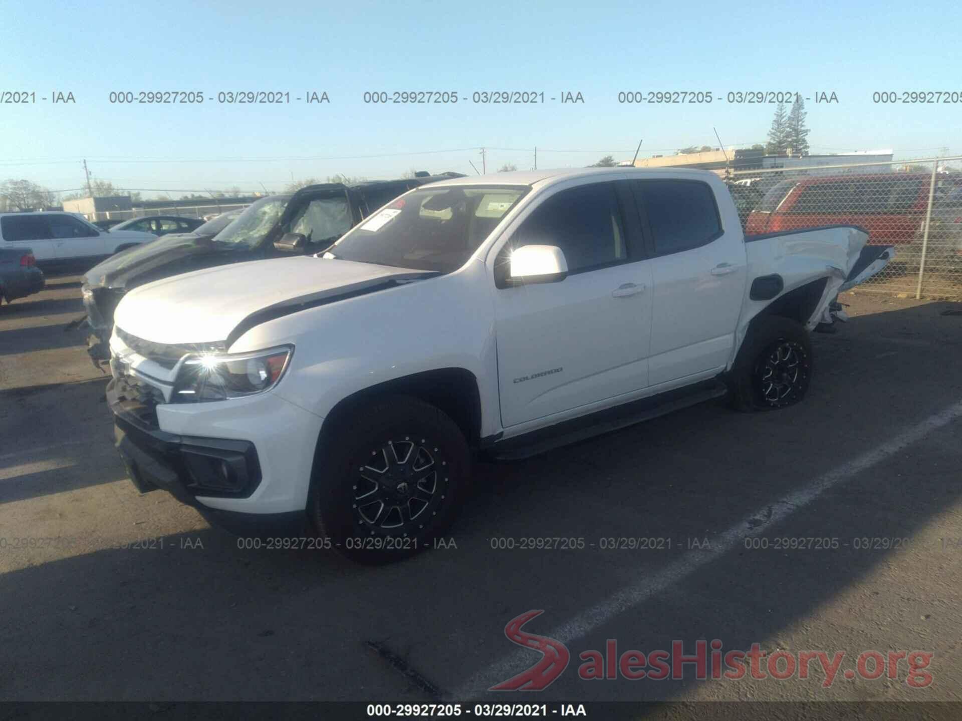 1GCGSCENXM1163530 2021 CHEVROLET COLORADO