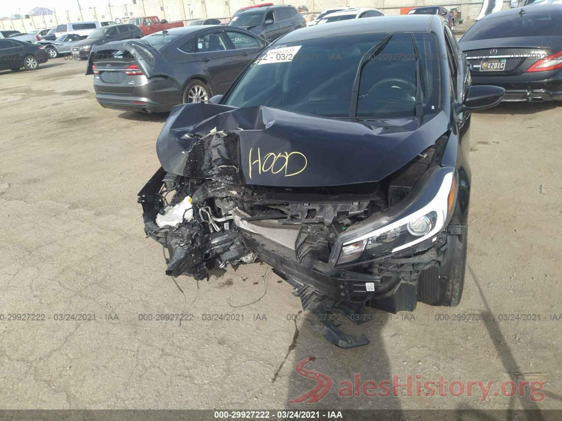 3KPFL4A72JE203744 2018 KIA FORTE