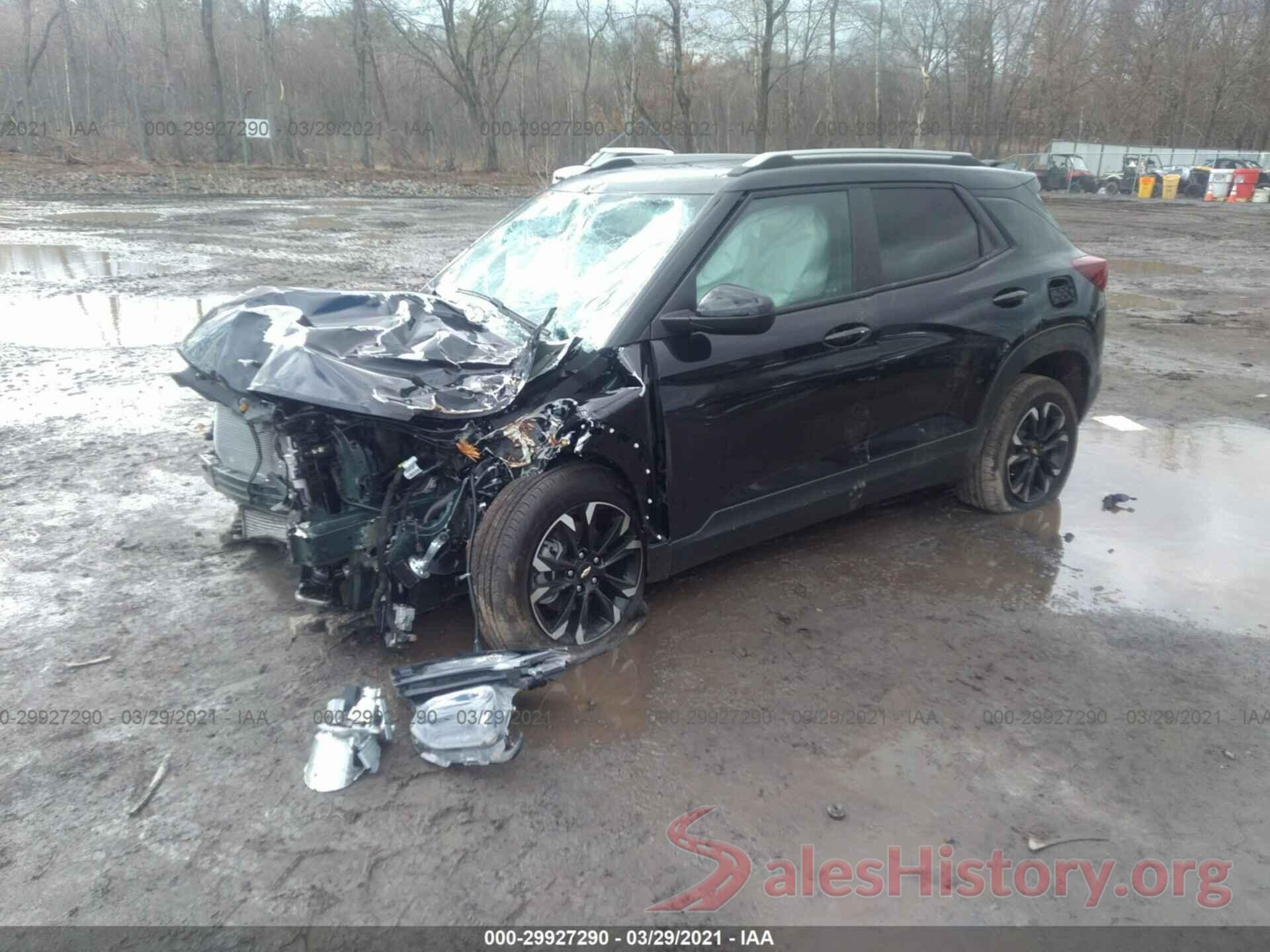 KL79MRSL2MB120090 2021 CHEVROLET TRAILBLAZER