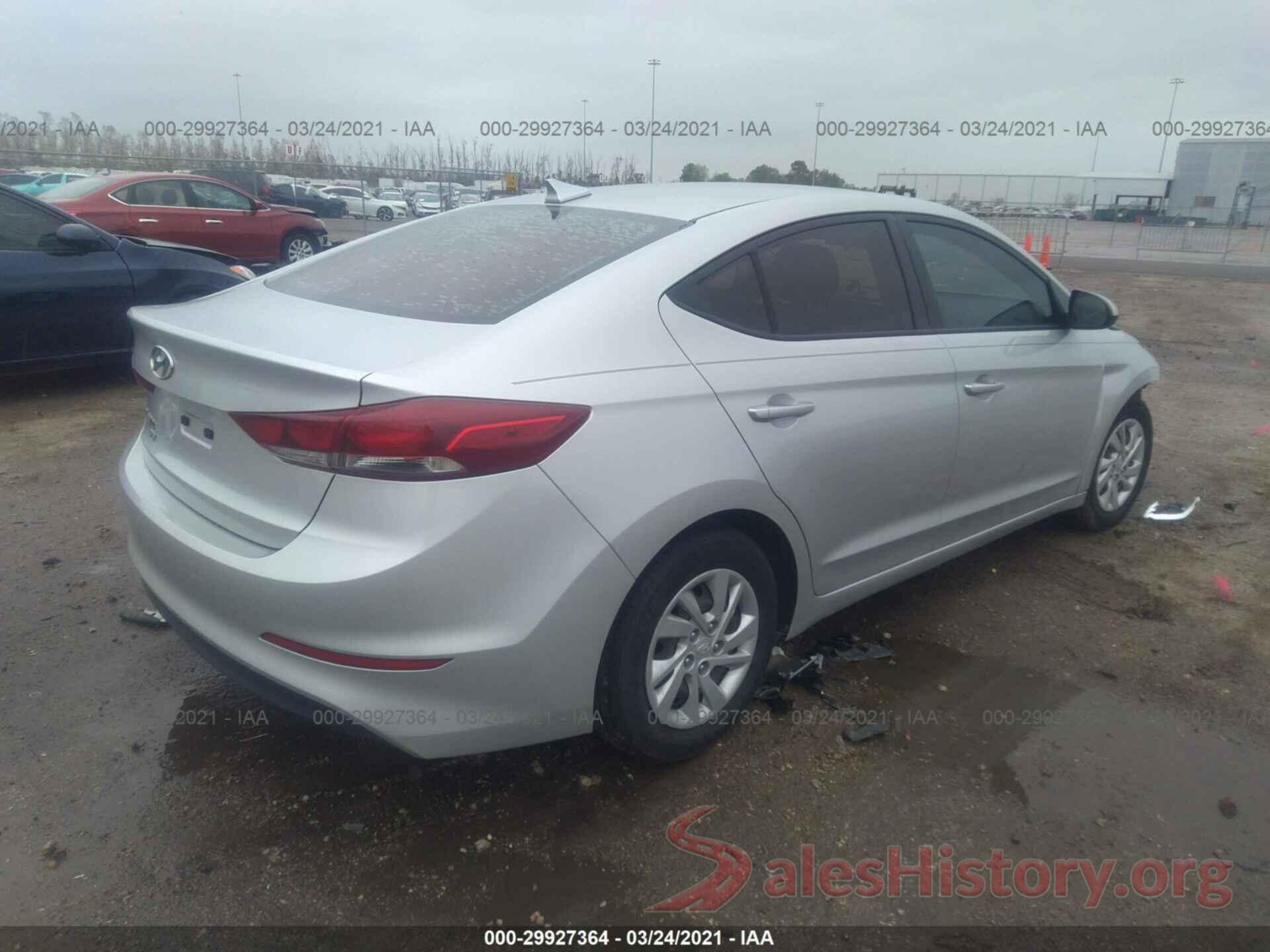 5NPD74LF1HH052661 2017 HYUNDAI ELANTRA