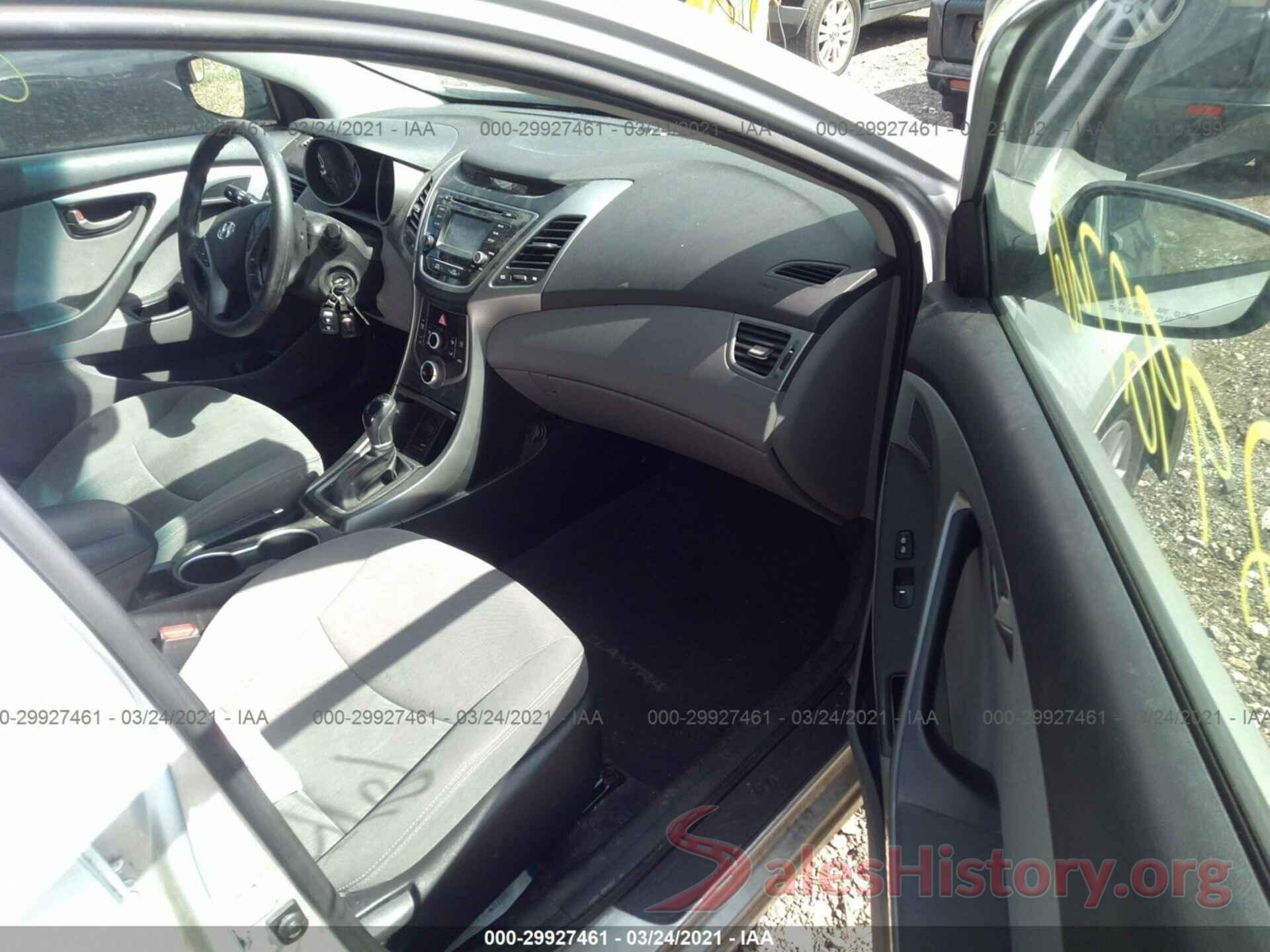 KMHDH4AE1GU488000 2016 HYUNDAI ELANTRA