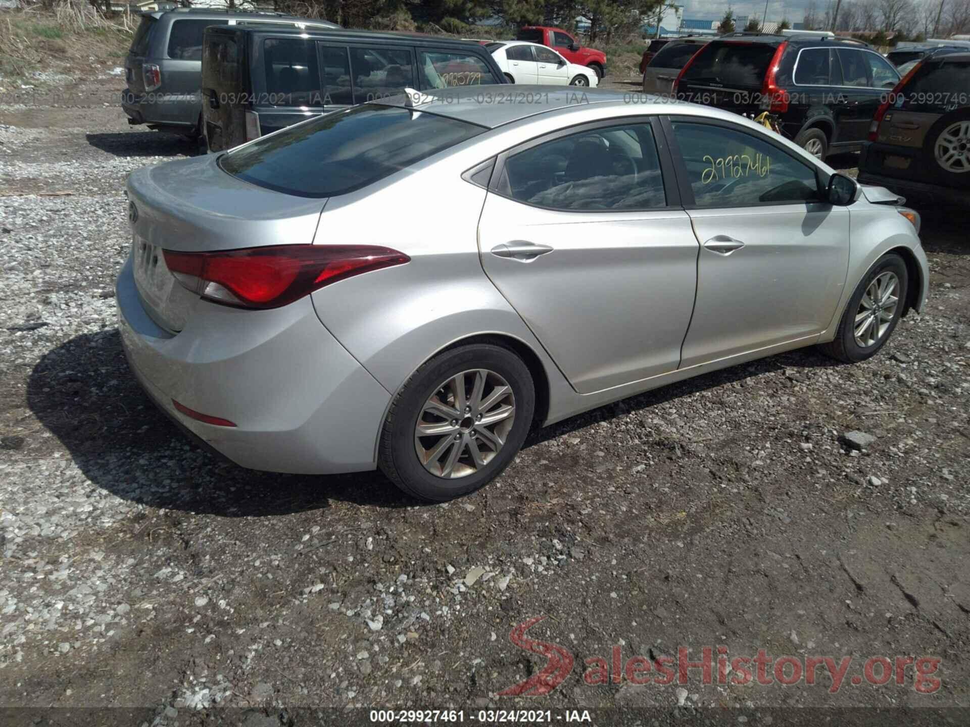 KMHDH4AE1GU488000 2016 HYUNDAI ELANTRA