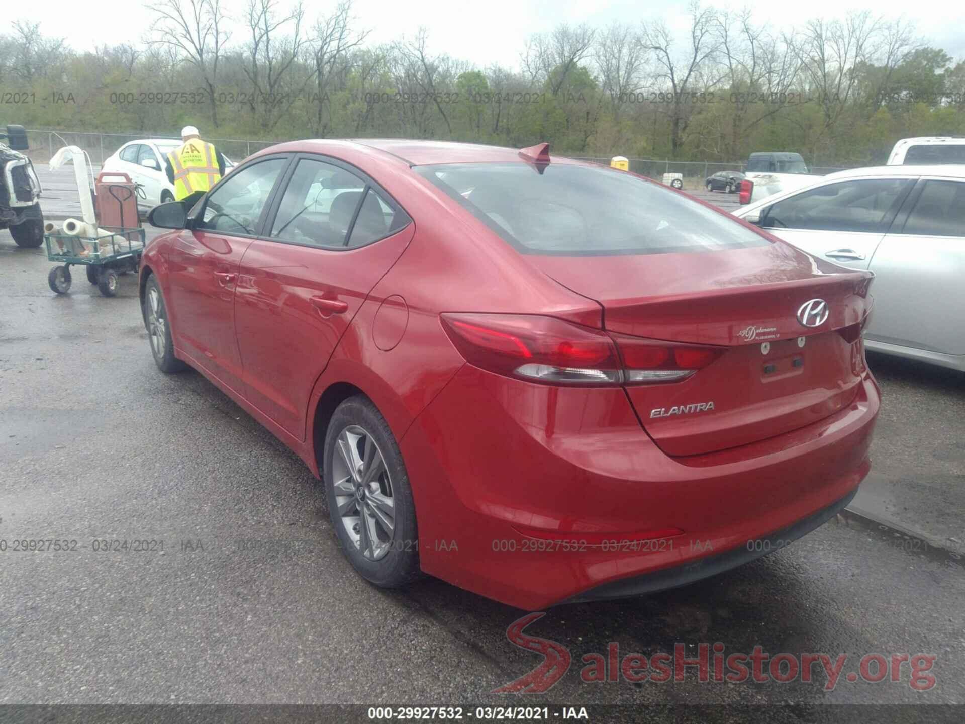 5NPD84LF2JH318837 2018 HYUNDAI ELANTRA