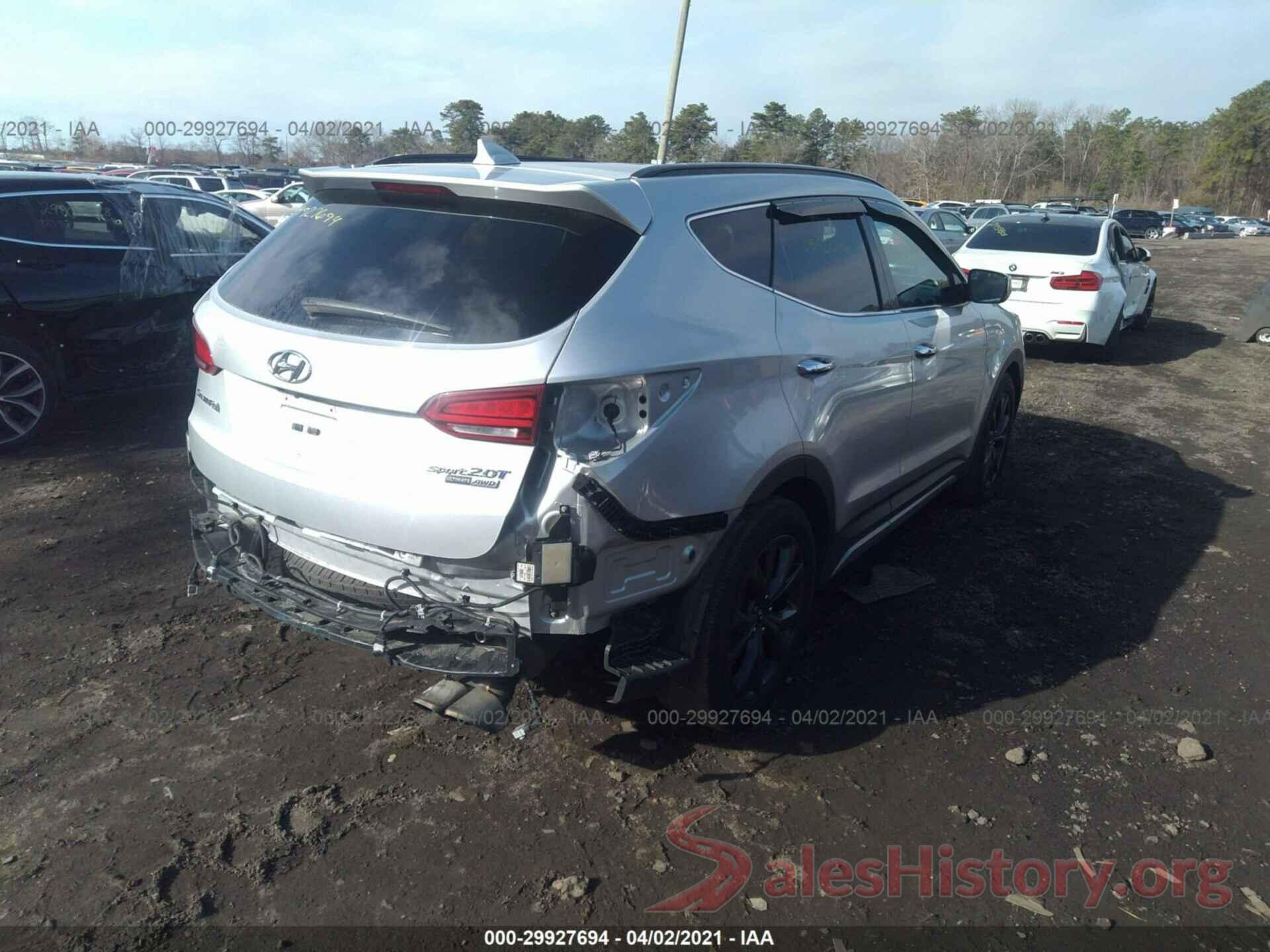 5XYZWDLA0HG409736 2017 HYUNDAI SANTA FE SPORT