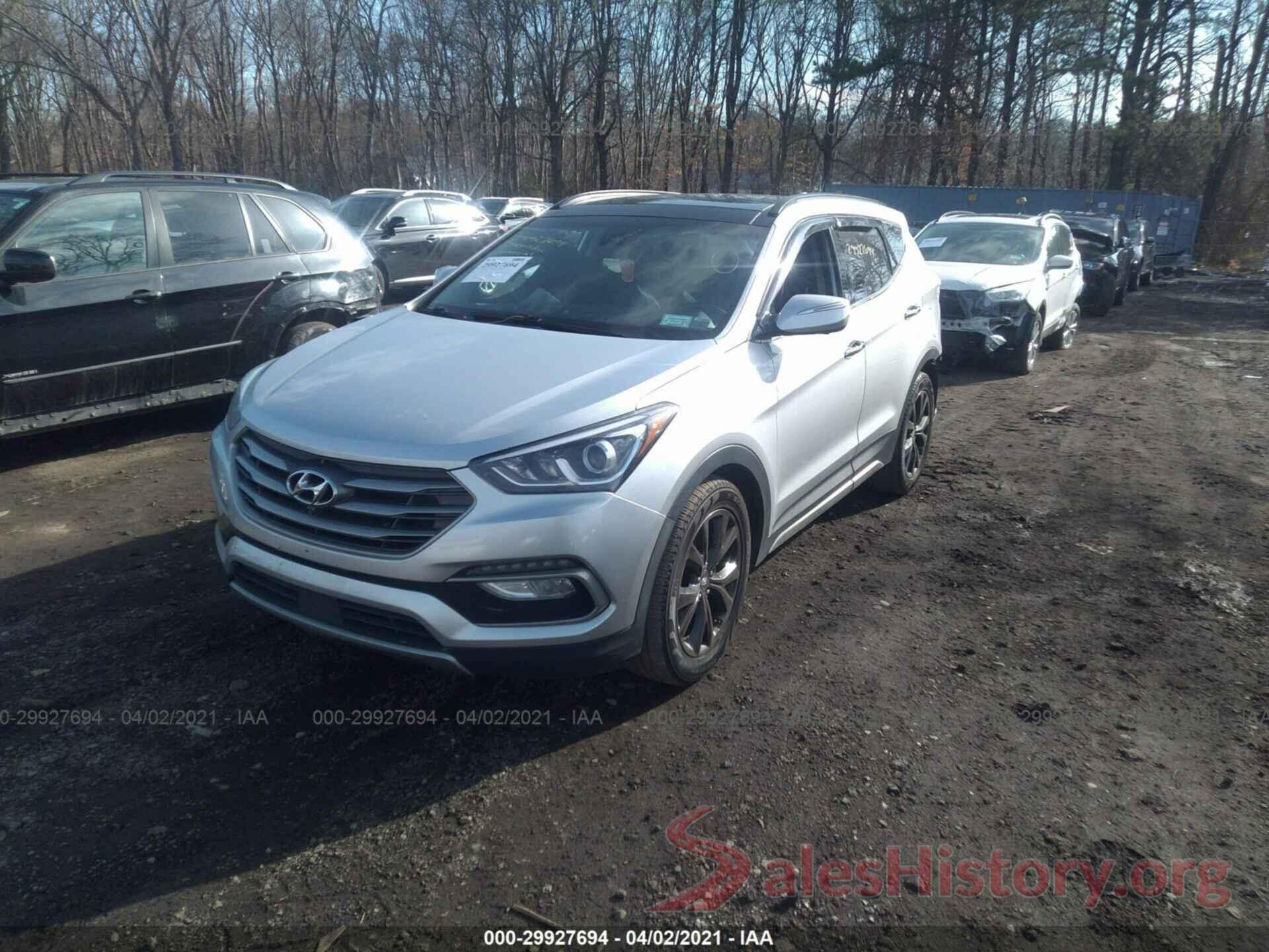 5XYZWDLA0HG409736 2017 HYUNDAI SANTA FE SPORT