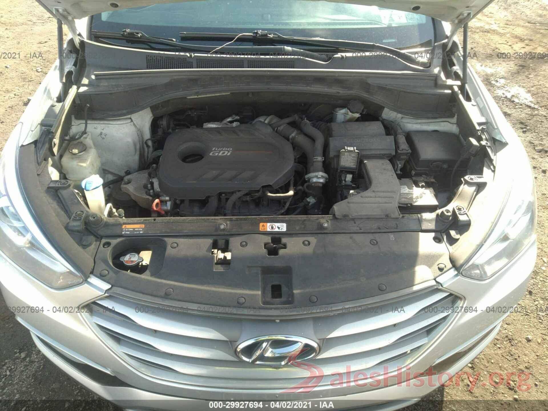 5XYZWDLA0HG409736 2017 HYUNDAI SANTA FE SPORT