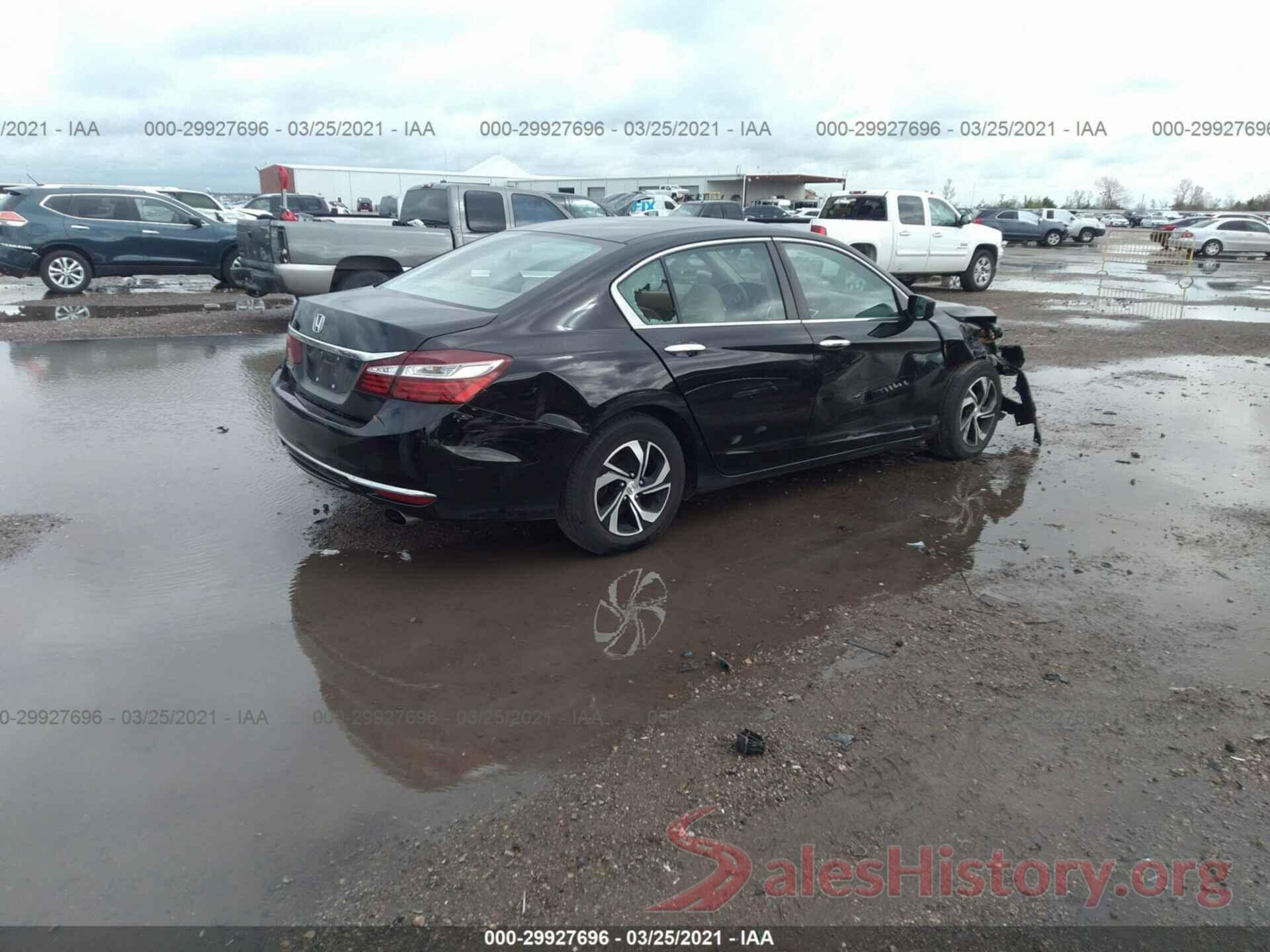 1HGCR2F32GA090452 2016 HONDA ACCORD SEDAN