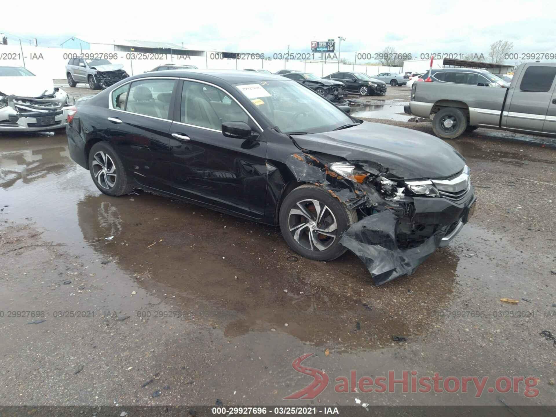 1HGCR2F32GA090452 2016 HONDA ACCORD SEDAN