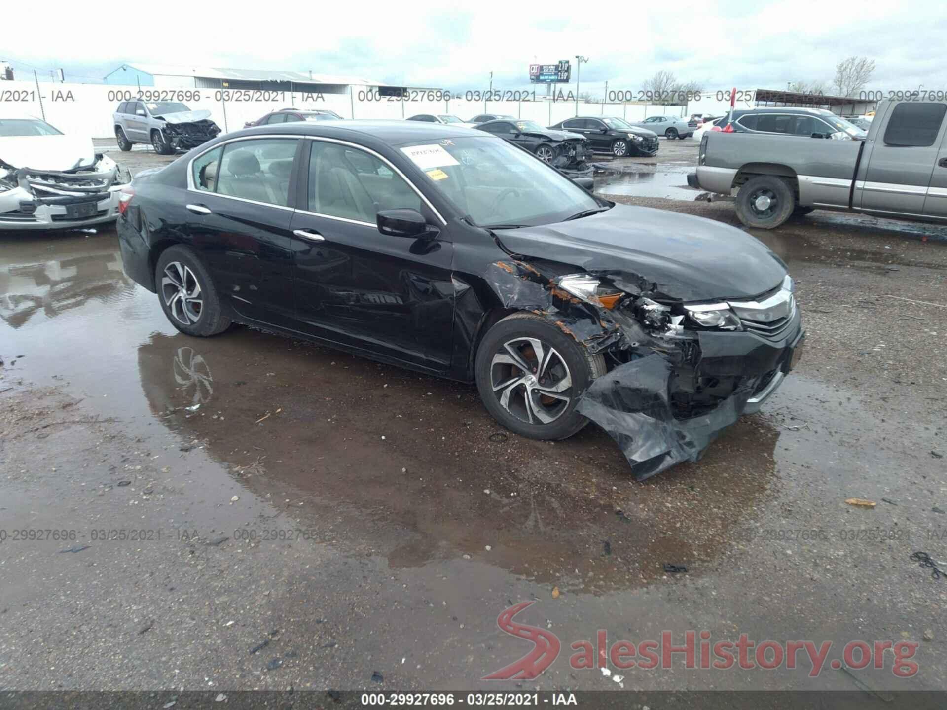 1HGCR2F32GA090452 2016 HONDA ACCORD SEDAN