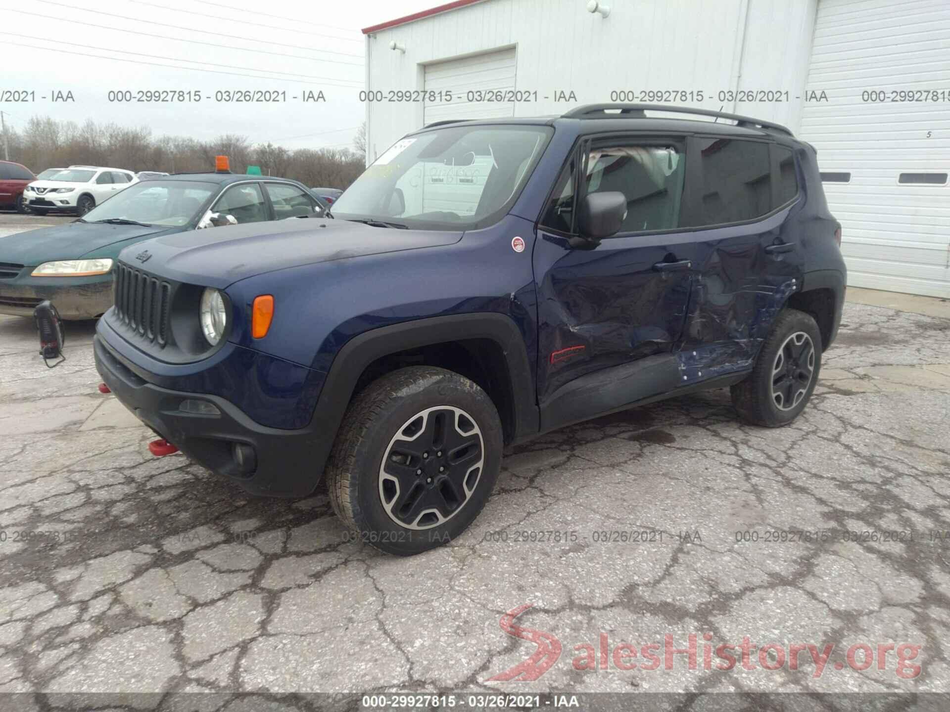 ZACCJBCB8HPE91121 2017 JEEP RENEGADE