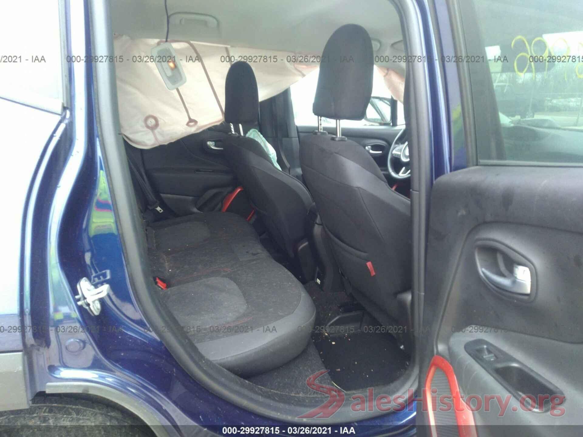 ZACCJBCB8HPE91121 2017 JEEP RENEGADE