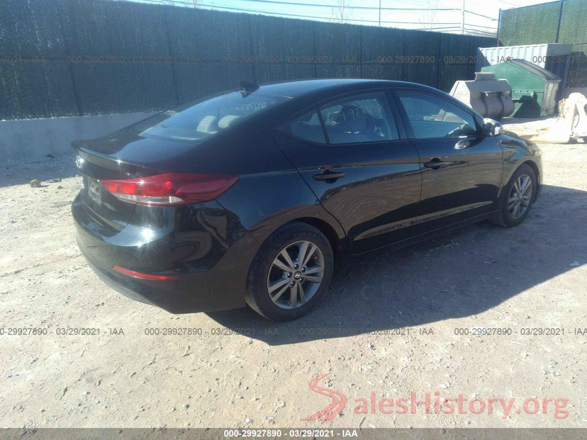 5NPD84LF8HH116160 2017 HYUNDAI ELANTRA