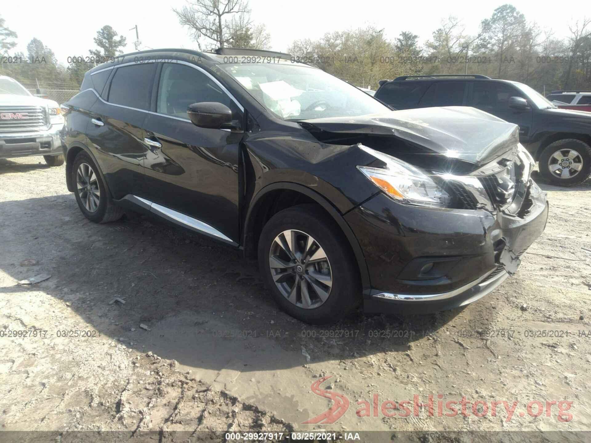 5N1AZ2MG4GN158198 2016 NISSAN MURANO