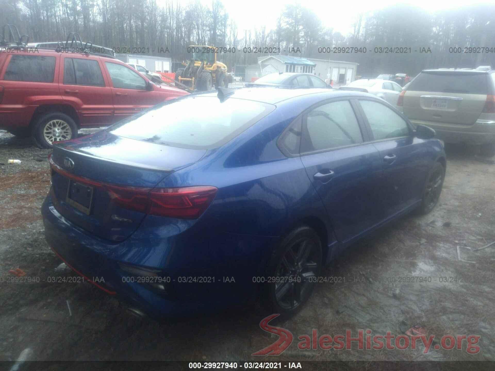 3KPF34AD8ME283366 2021 KIA FORTE