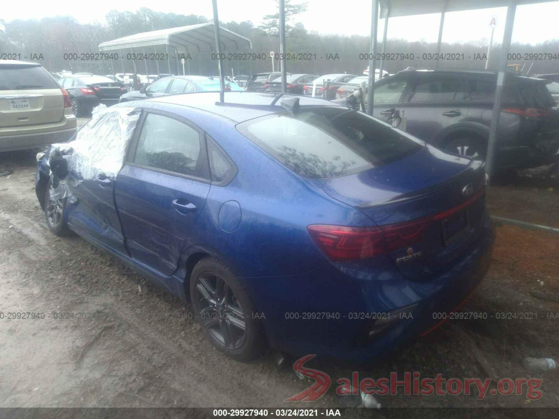 3KPF34AD8ME283366 2021 KIA FORTE